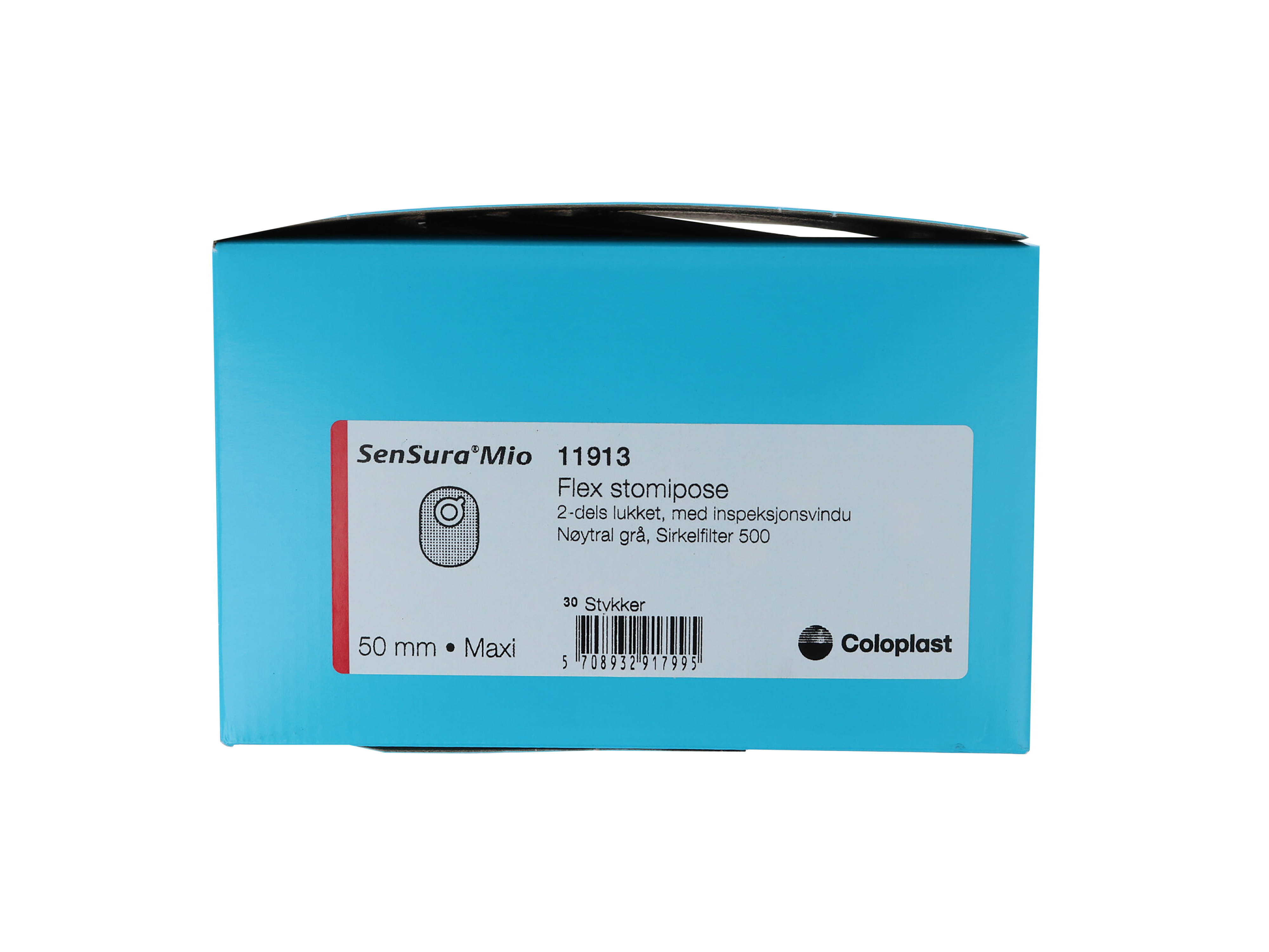 Coloplast SenSura Mio Flex 2-delt lukket pose, 30 stk.