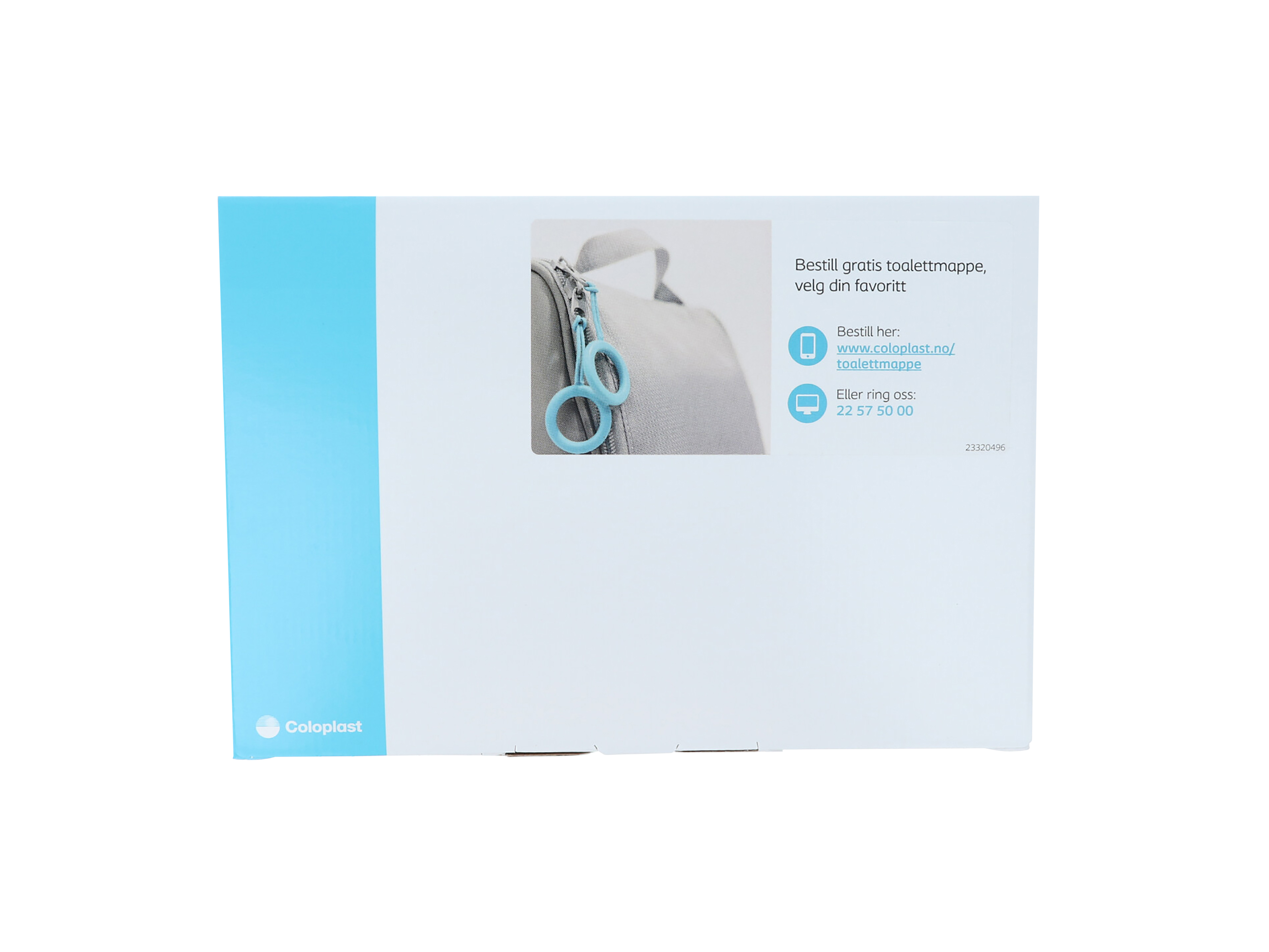 Coloplast SenSura Mio Flex 2-delt lukket pose, 50 mm 2 dels lukket pose med vindu, 30 stk.