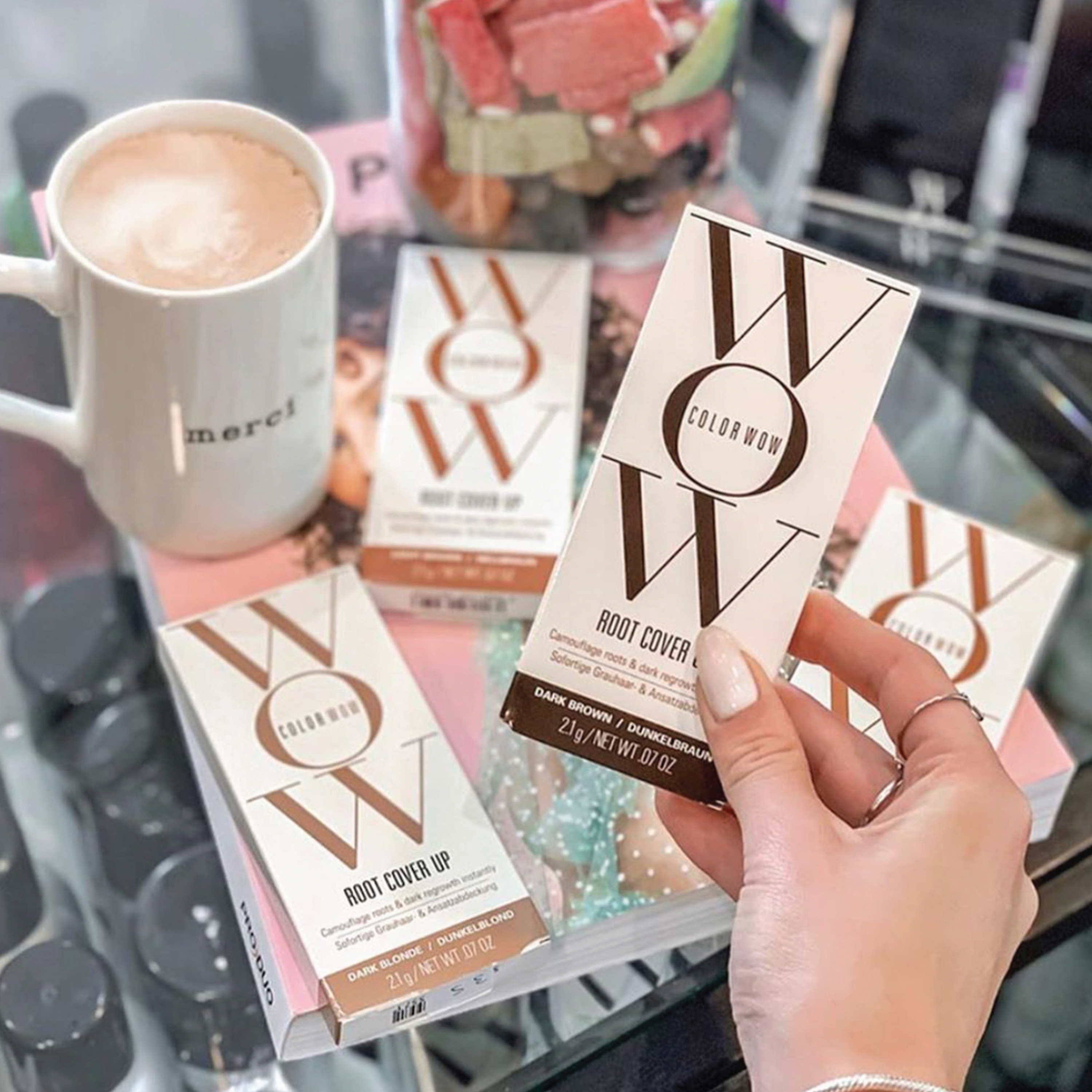 Color Wow Root Cover Up, Blonde, 2.1 g