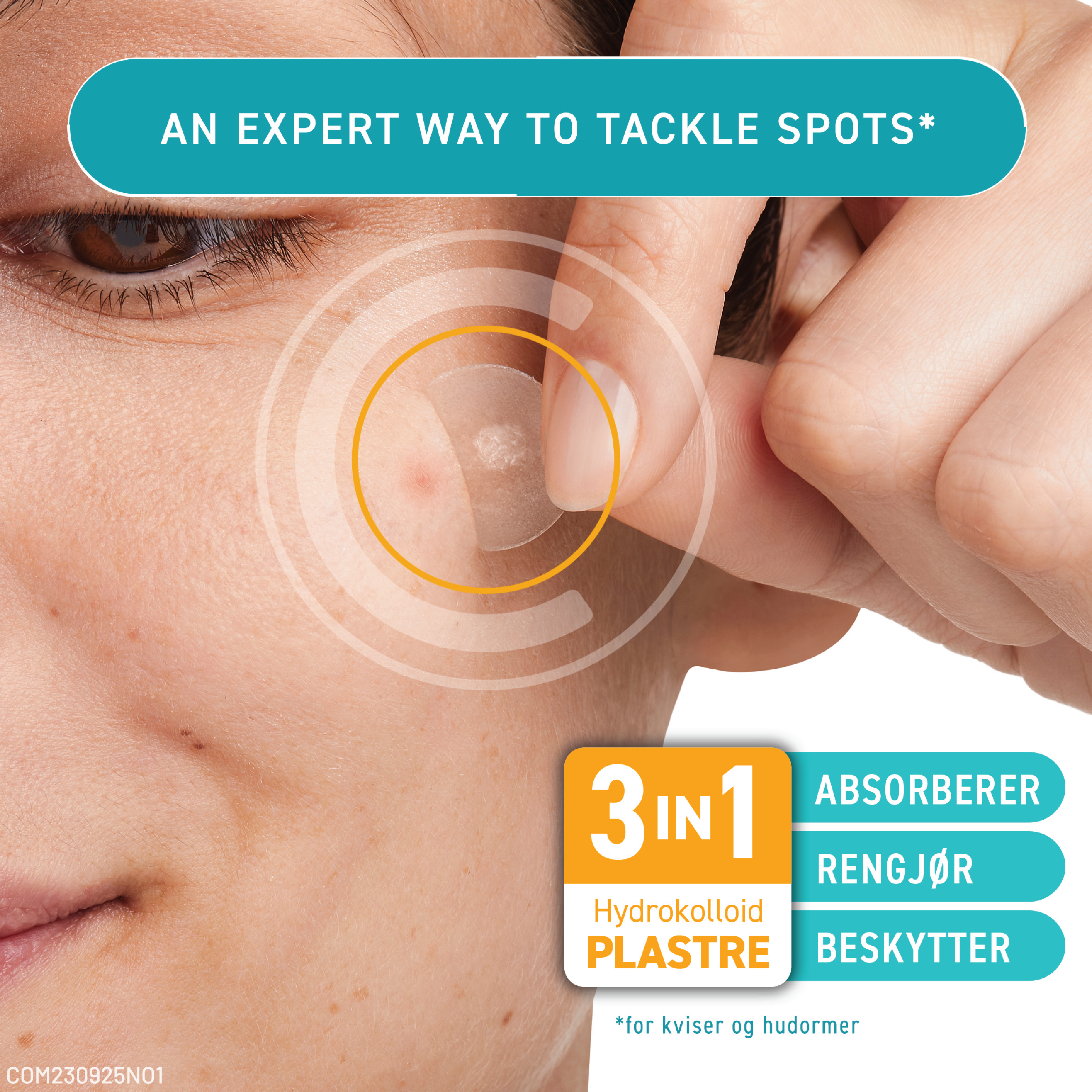 Compeed Kviseplaster Conceal & Go, 15 stk.