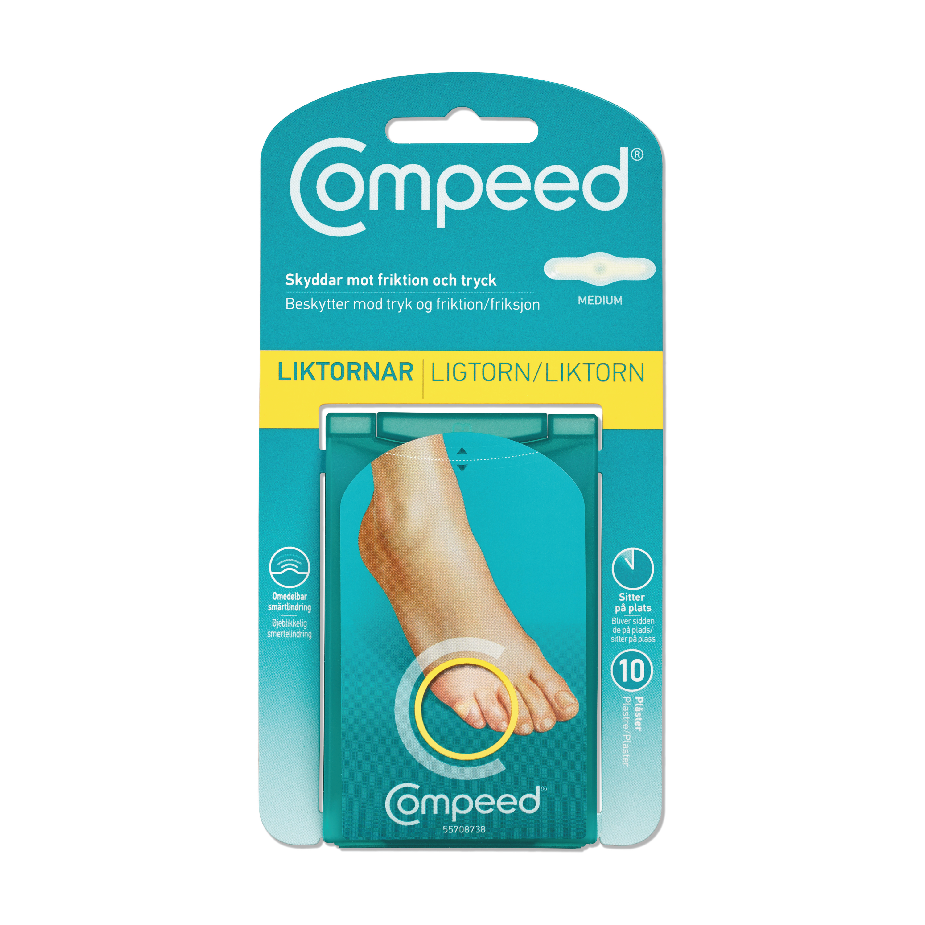 Compeed Liktornplaster Medium, 10 stk