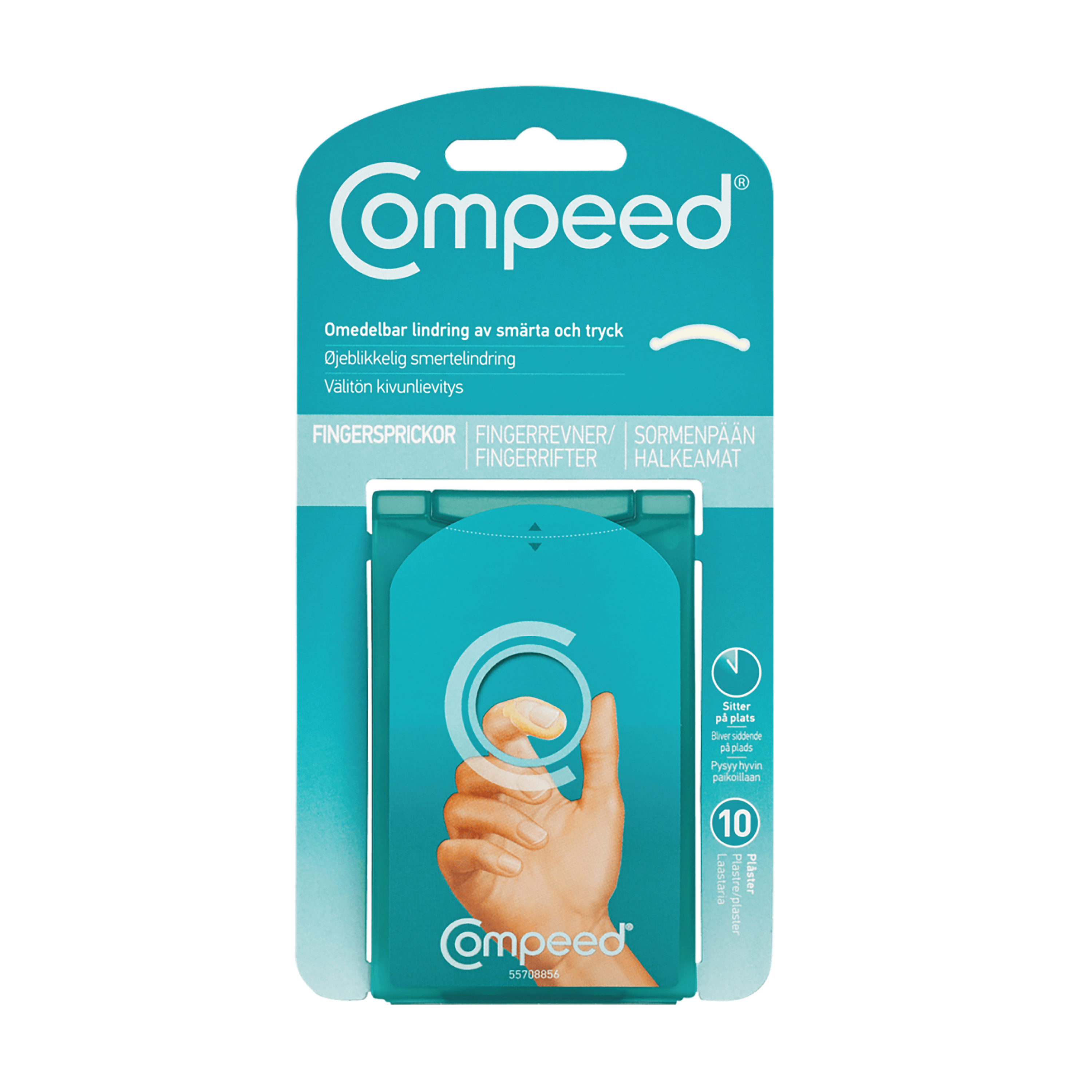 Compeed Plaster Fingerrifter, 10 stk