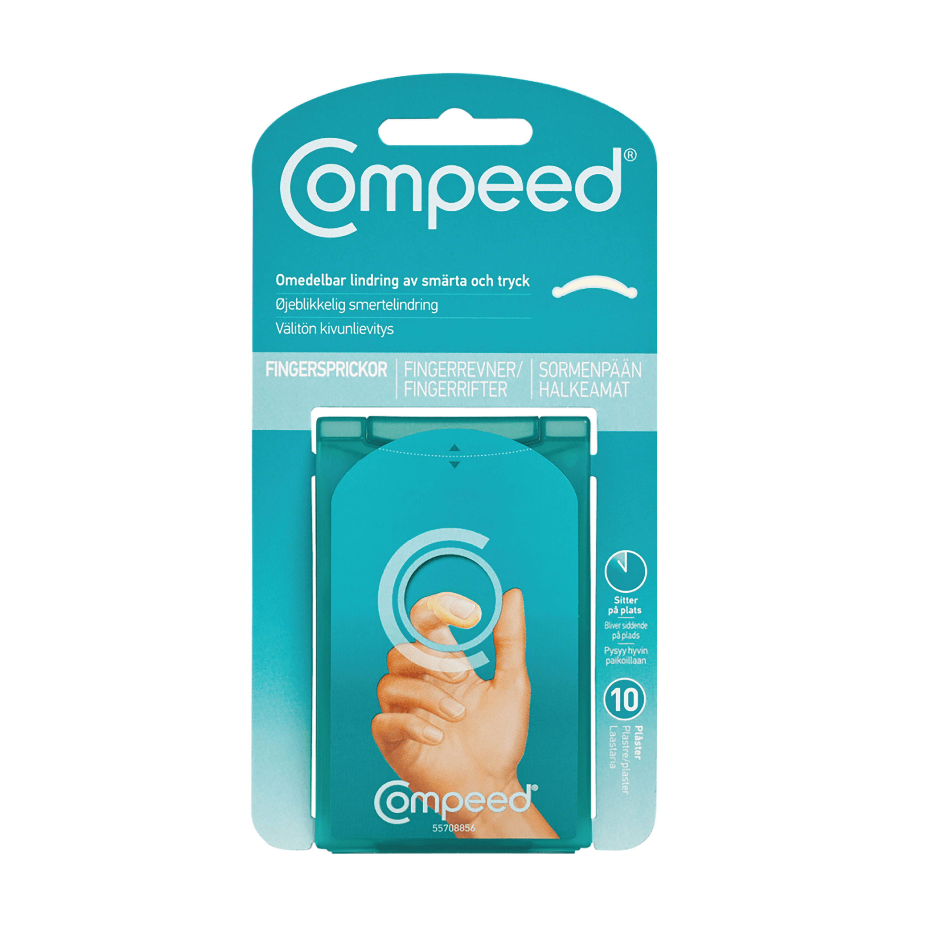 Compeed Plaster Fingerrifter, 10 stk.