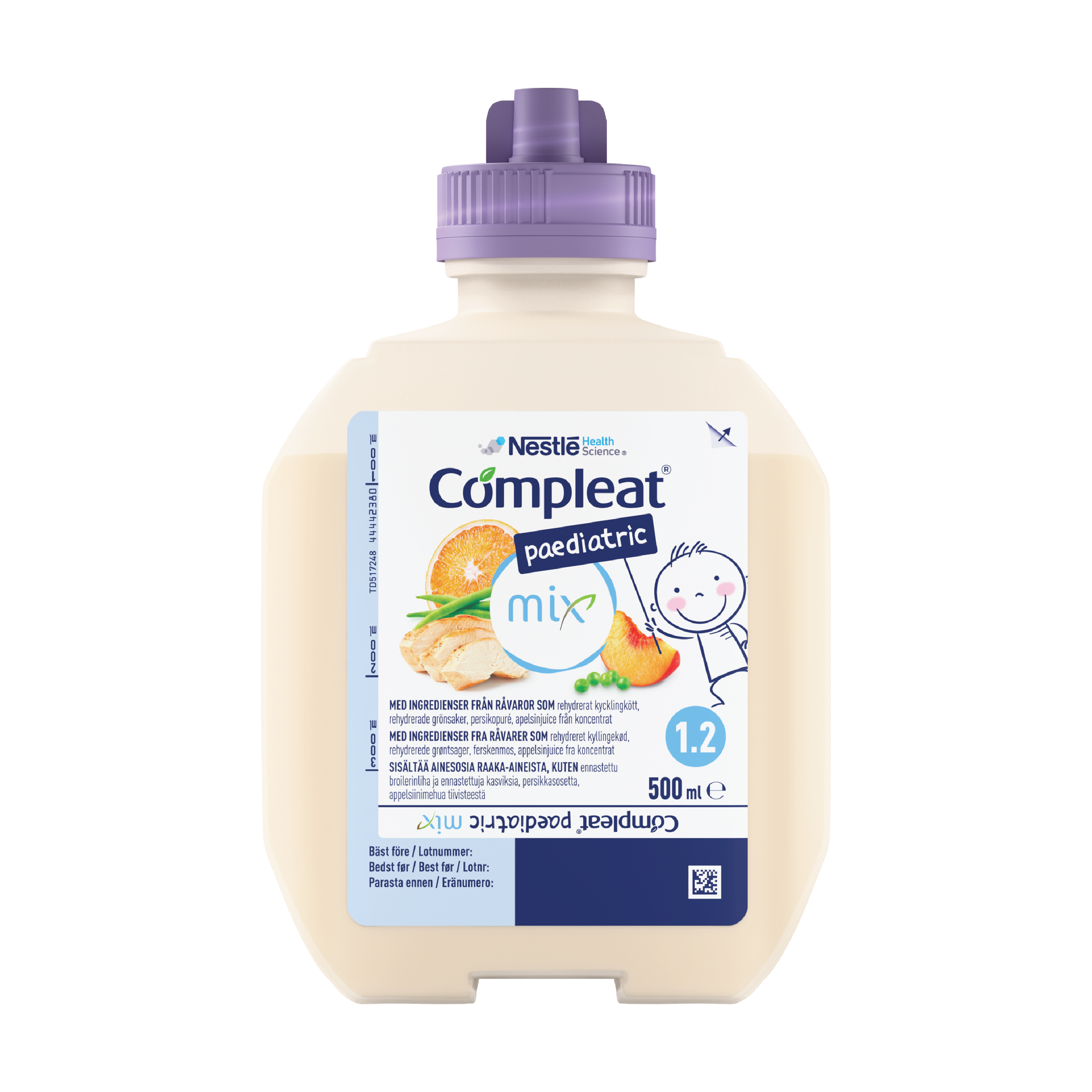 Compleat Paediatric Mix, 12x500 ml
