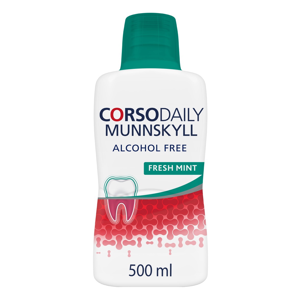 Corsodaily Munnskyll, 500 ml Munnskyll Farmasiet.no