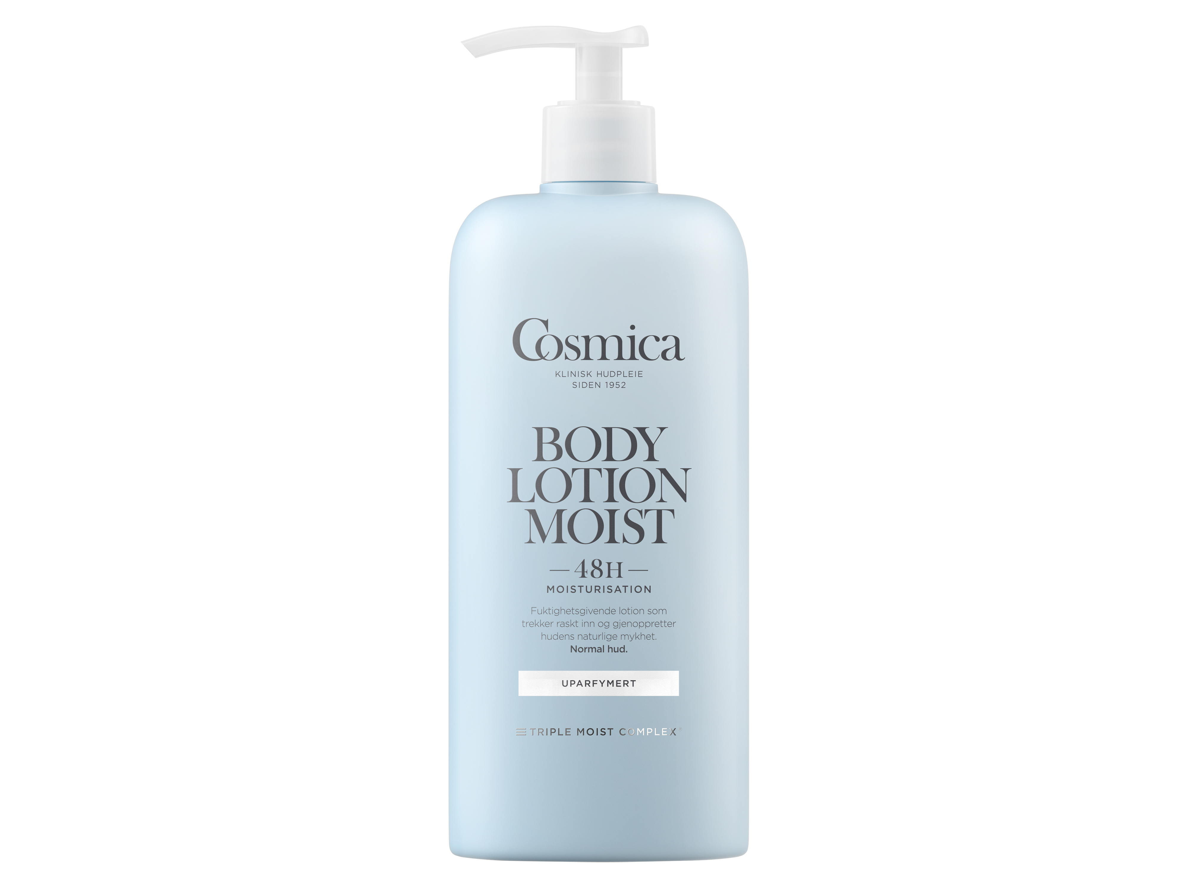 Cosmica Body Lotion Moist uten parfyme, 400 ml