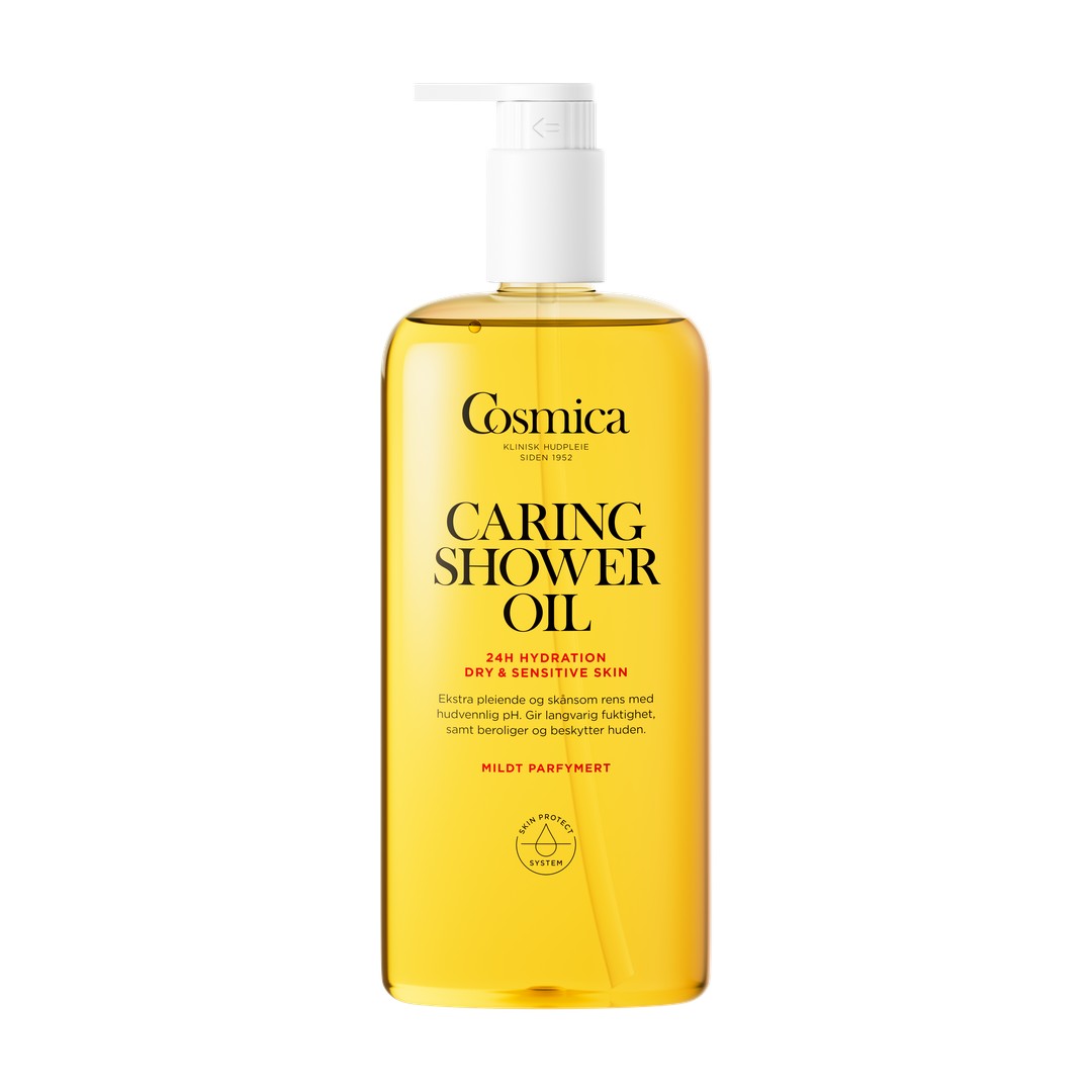 Cosmica Caring Shower Oil m/parfyme, 400 ml