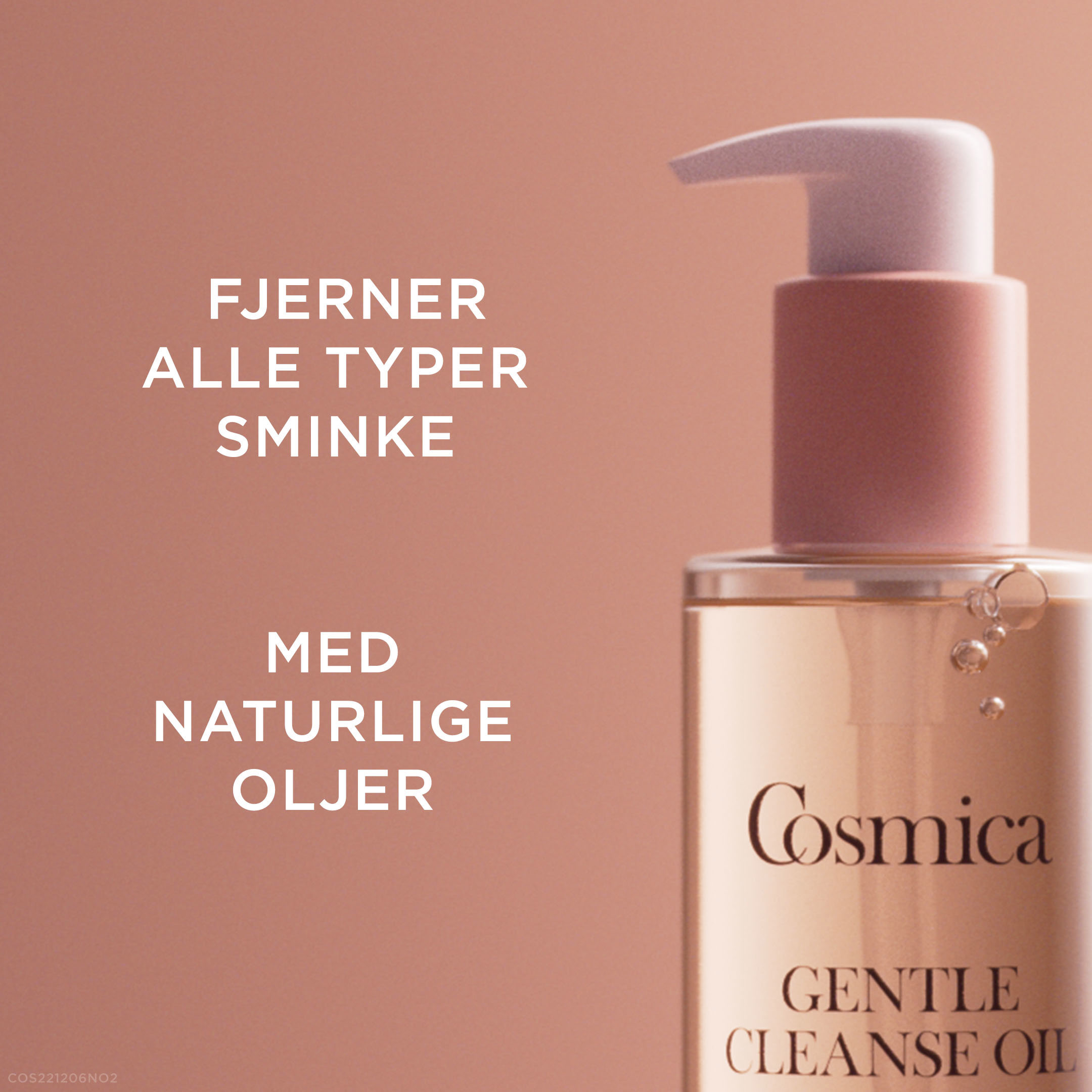 Cosmica Face Gentle Cleanse Oil, 150 ml - Ansiktsrens - Farmasiet.no