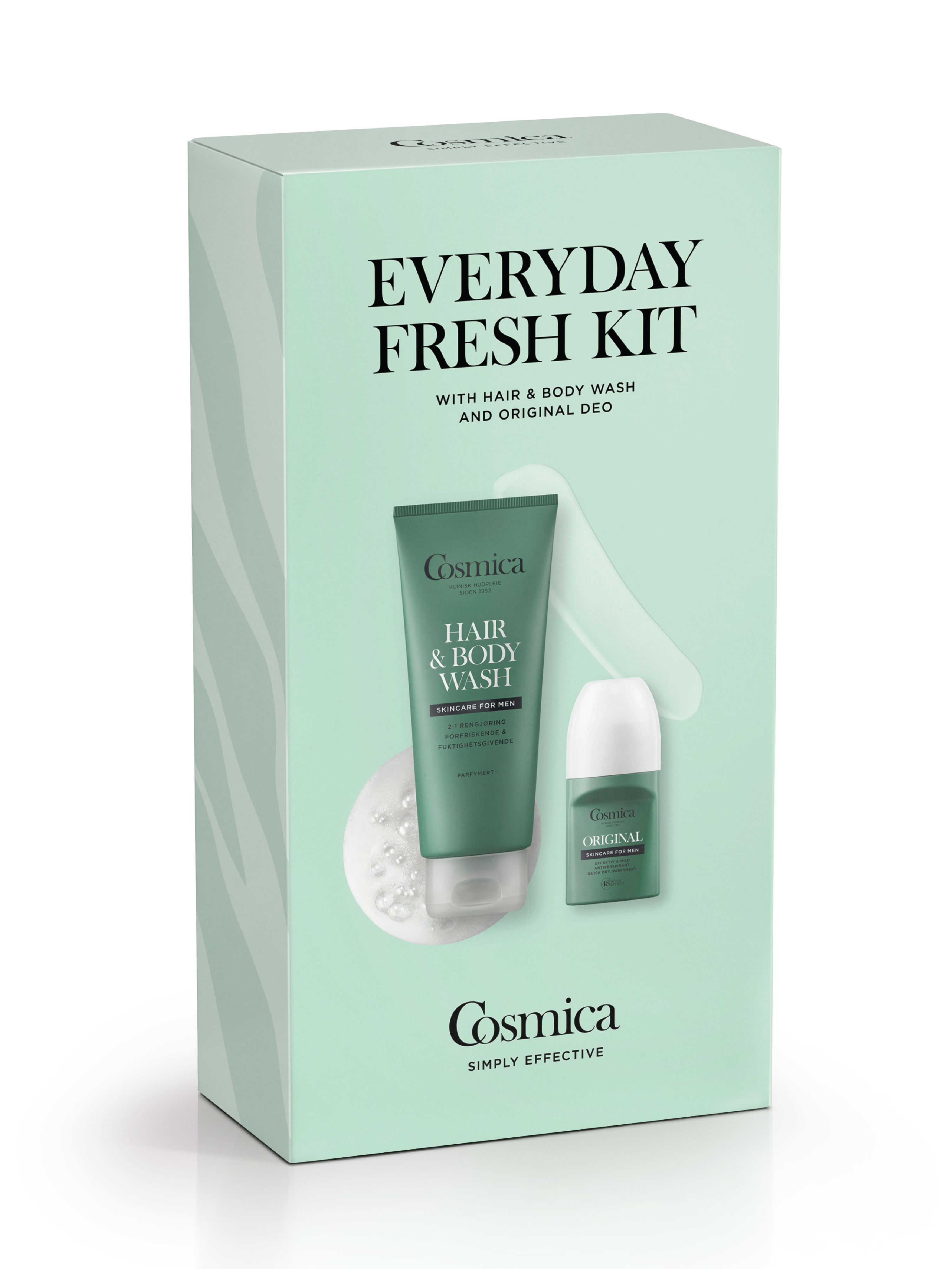 Cosmica For Men Everyday Fresh Kit, 1 sett