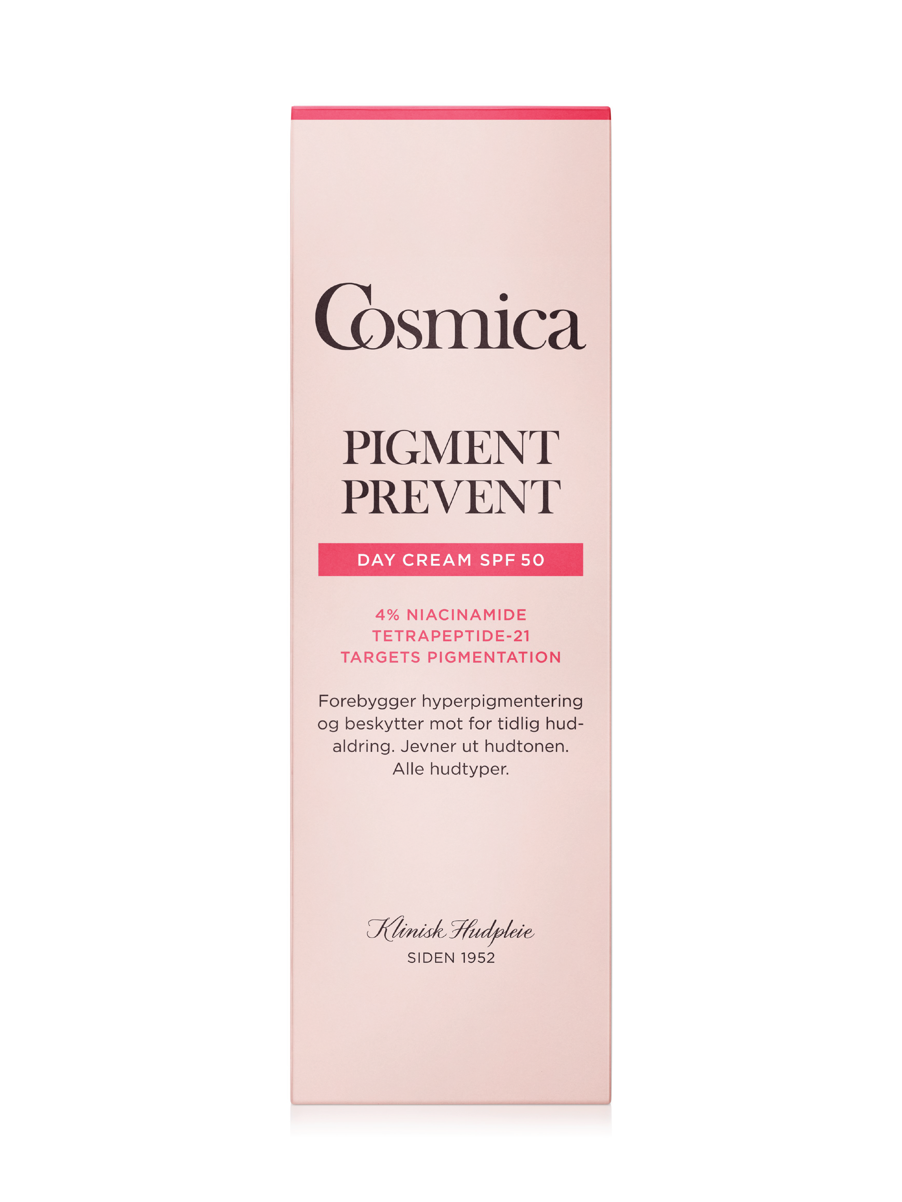 Cosmica Face Pigment Prevent SPF50 Day Cream, 50 ml