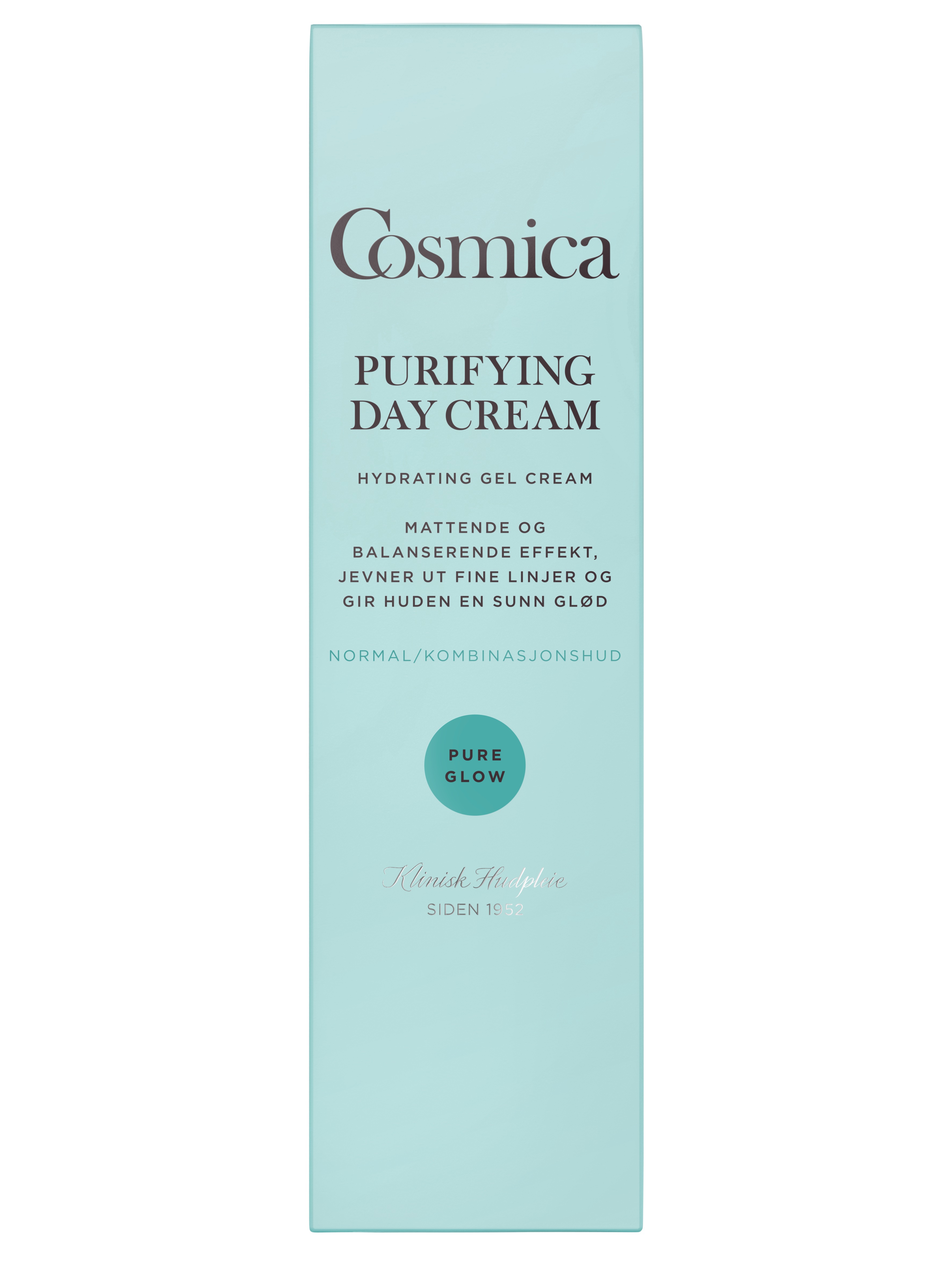 Cosmica Pure Glow Purifying Day Cream, 50 ml
