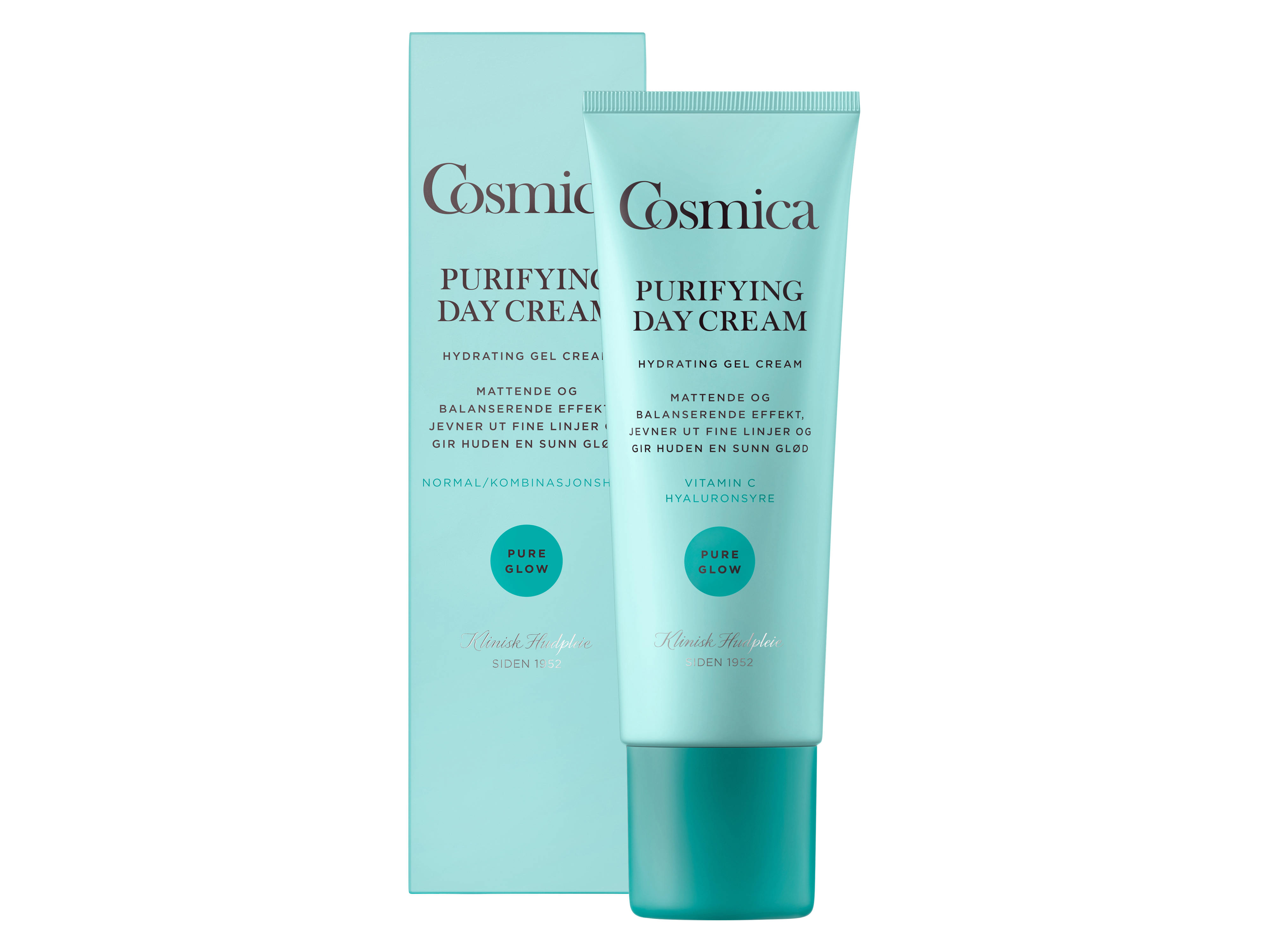 Cosmica Pure Glow Purifying Day Cream, 50 ml