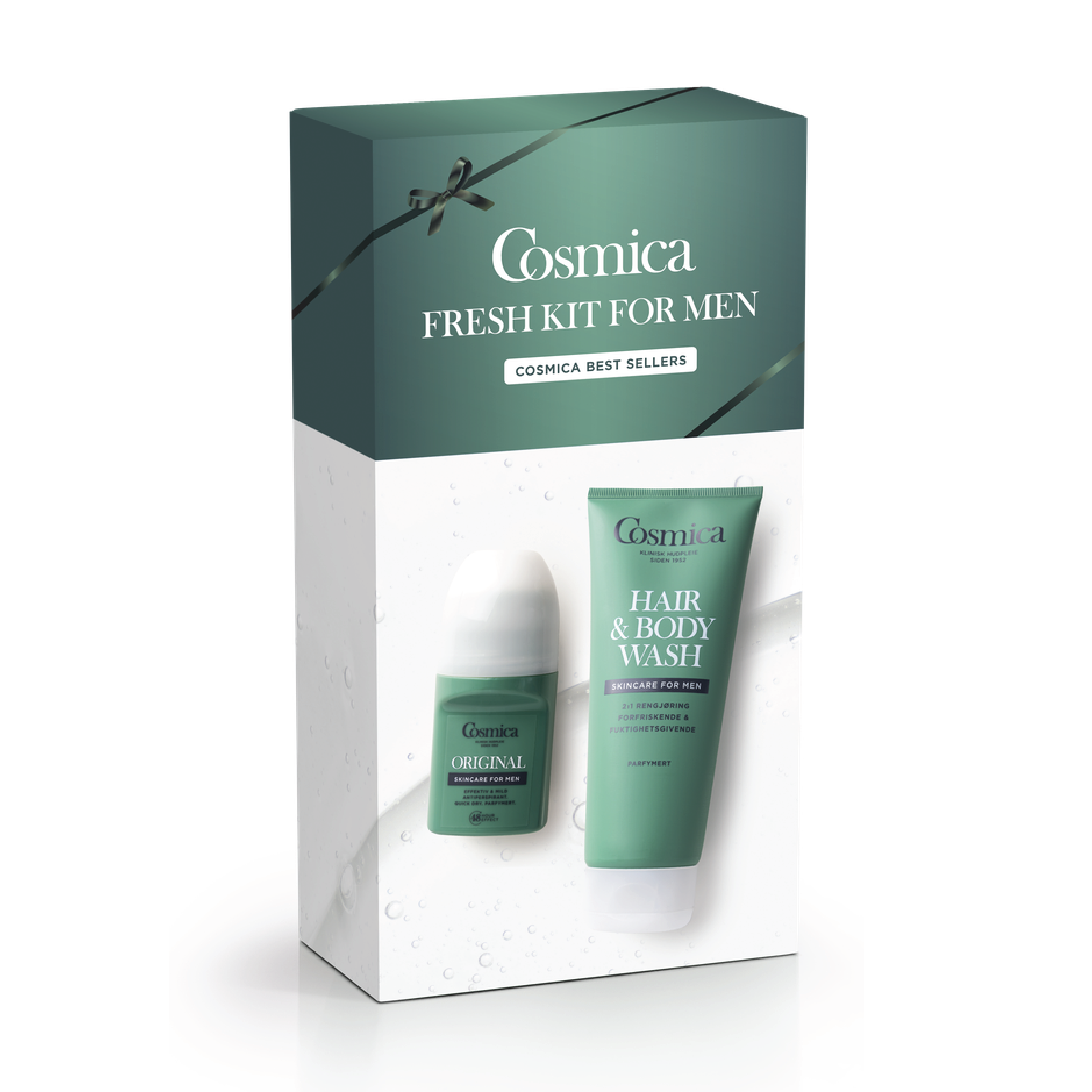Cosmica Deo & Wash Fresh Gavesett – Herrepleie, 1 sett