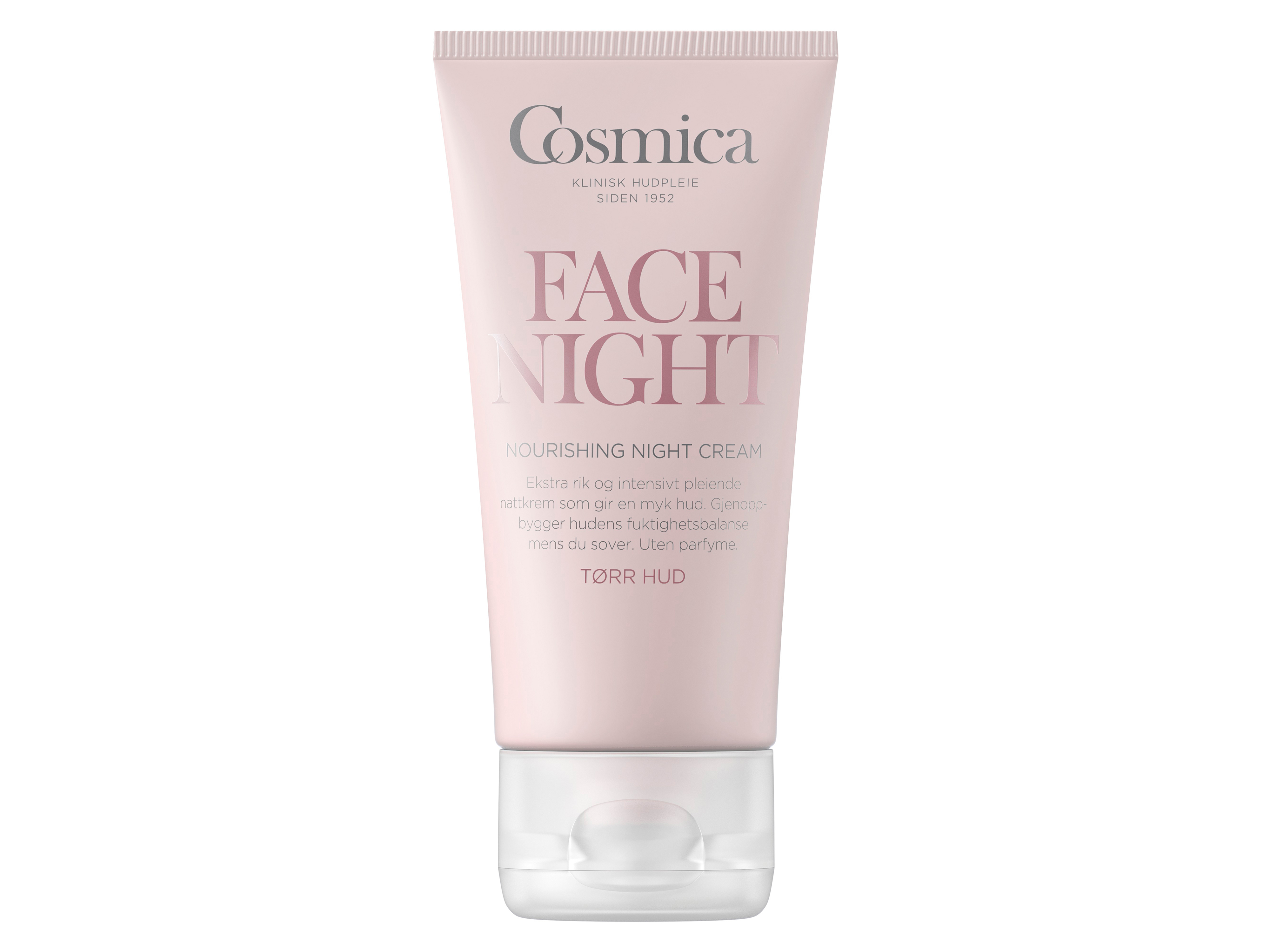 Cosmica Face Nourishing Night Cream, Tørr hud 50 ml