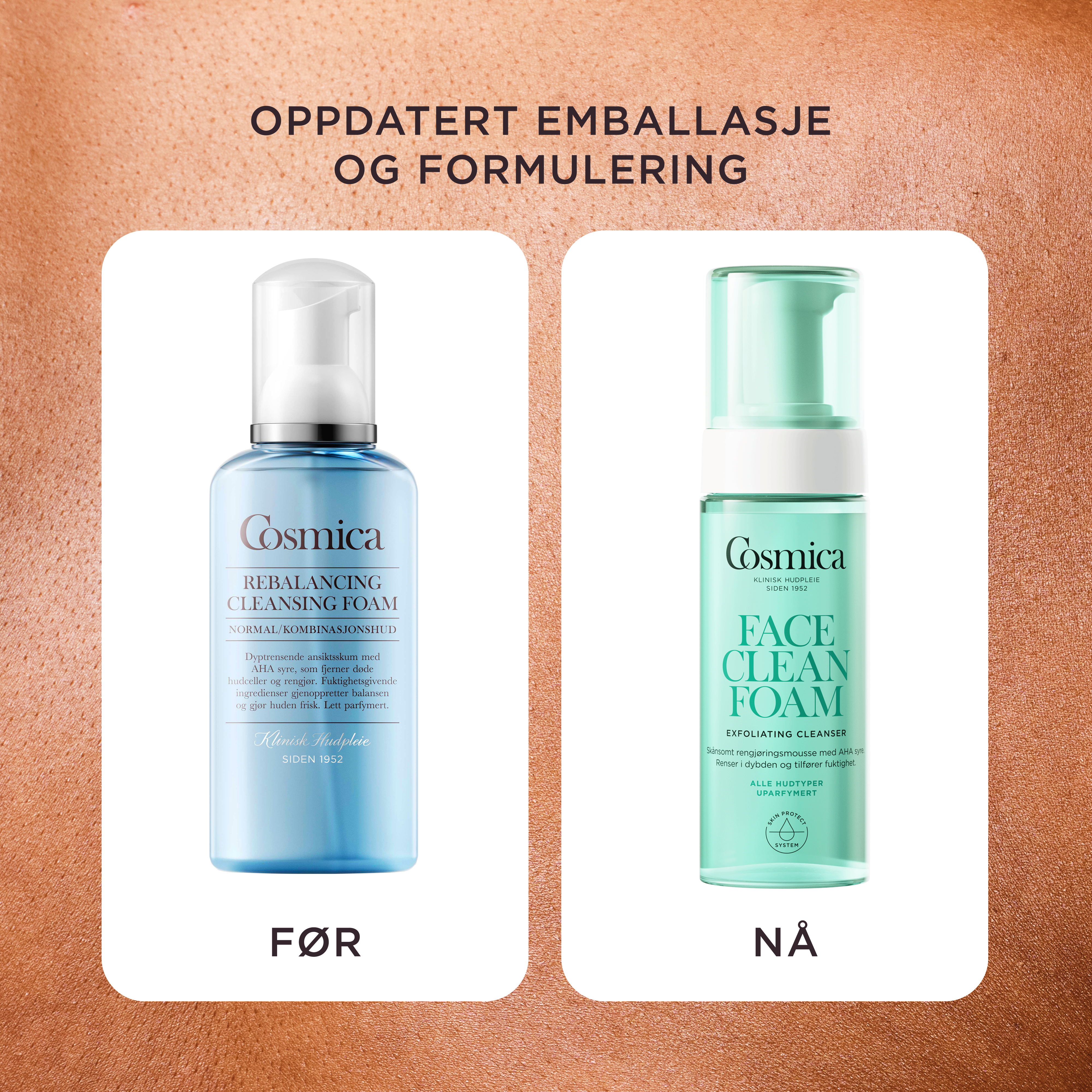 Cosmica Face Exfoliating Cleansing Foam, 150 ml