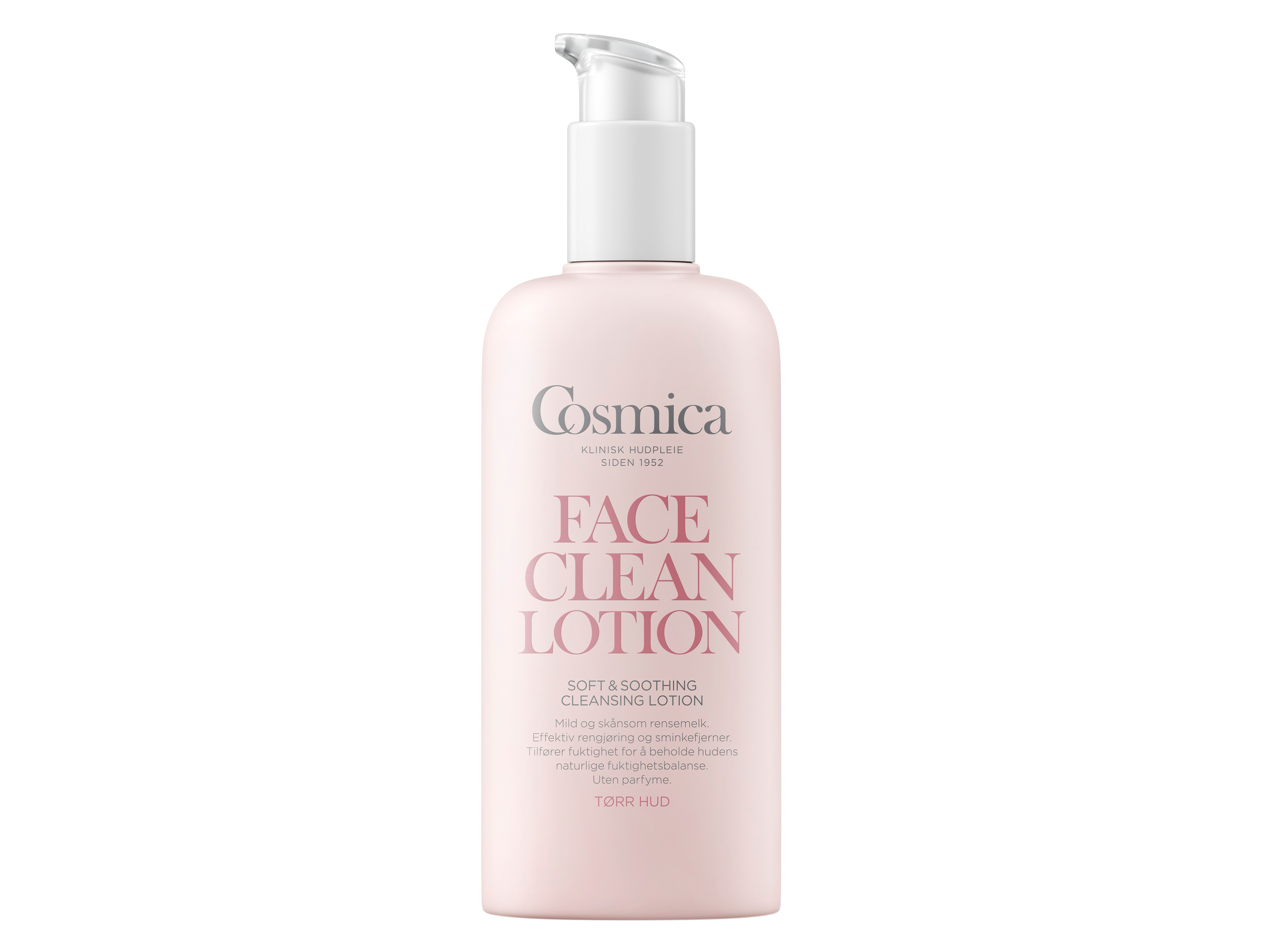 Cosmica Face Clean Lotion, Tørr hud 200 ml