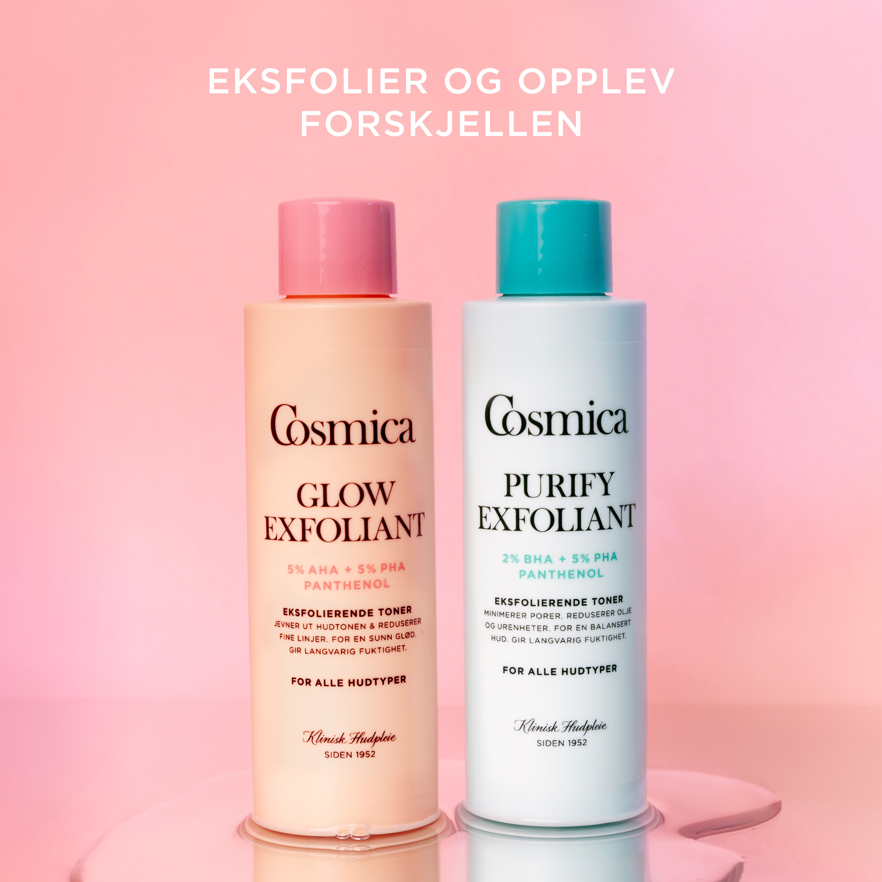 Cosmica Glow Exfoliant Toner, 150 ml