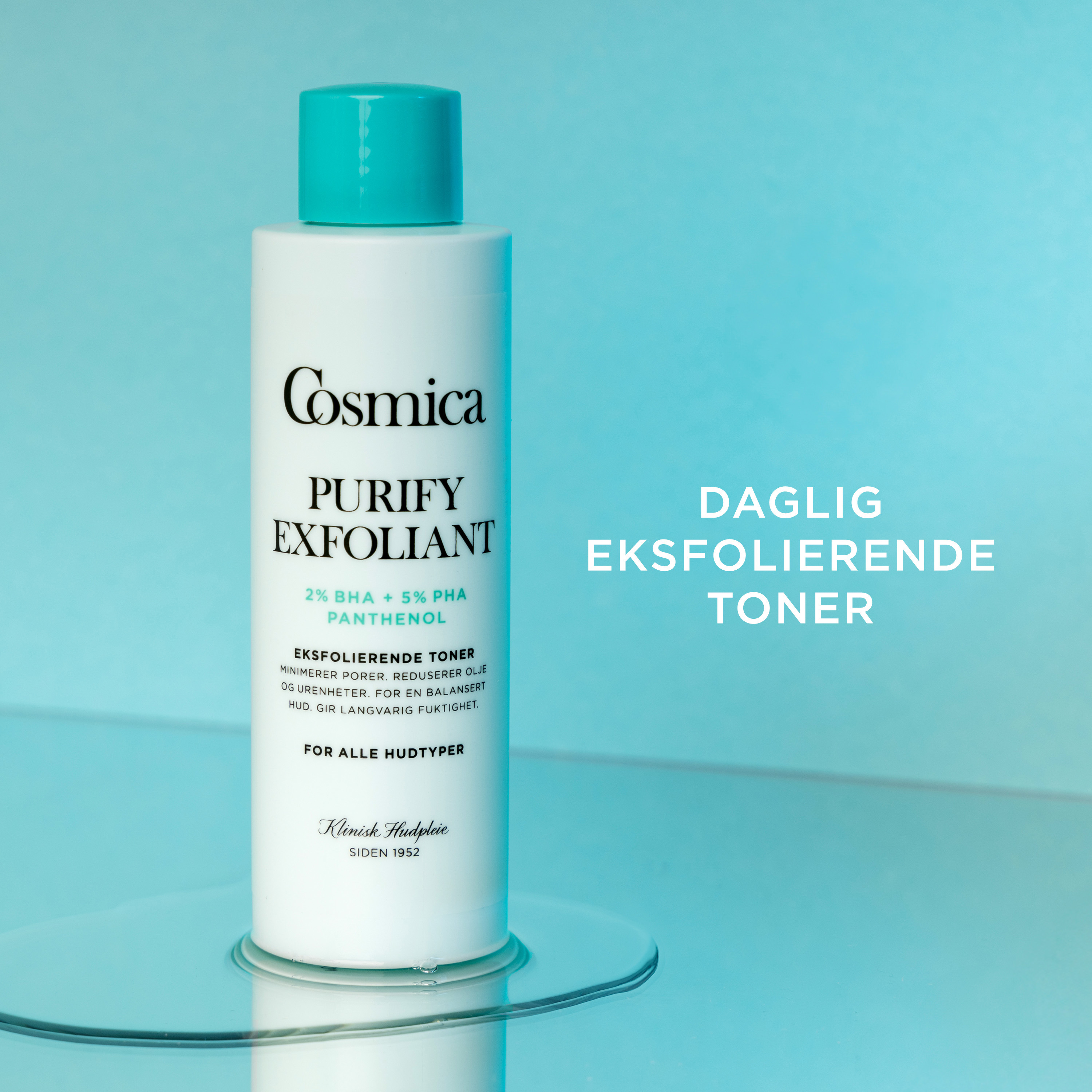 Cosmica Purify Exfoliant Toner, 150 ml