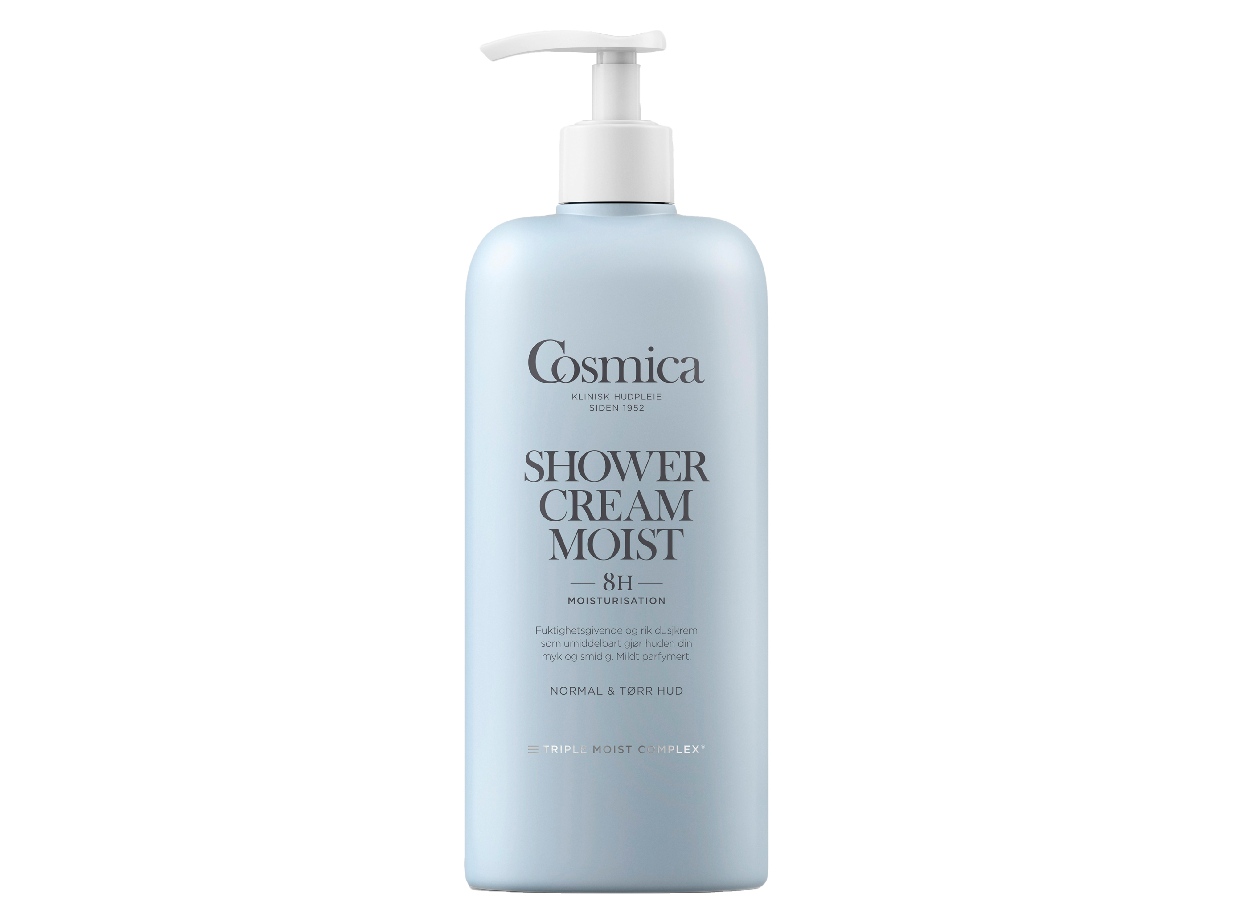 Cosmica Shower Cream Moist med parfyme, 400 ml