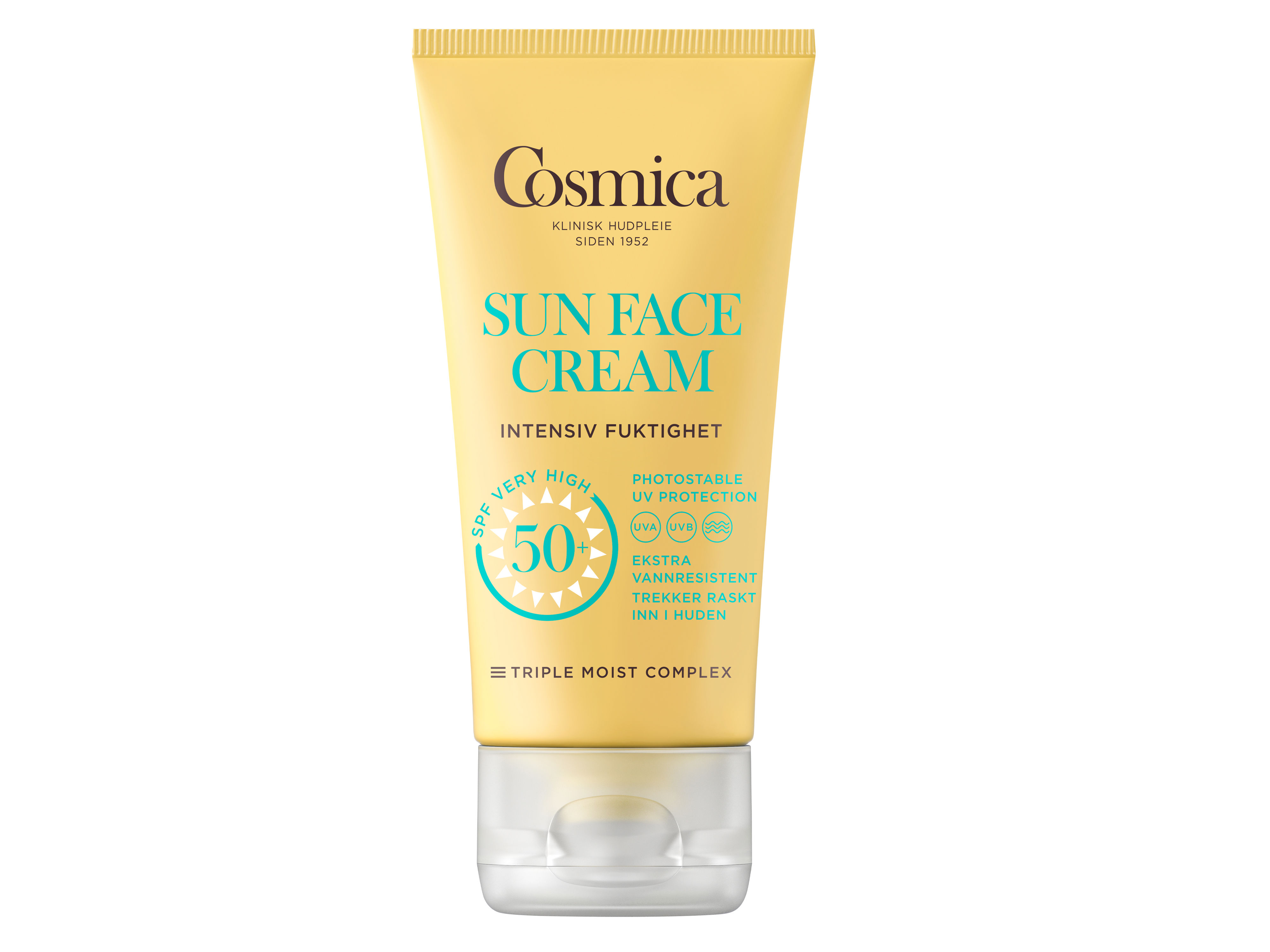 Cosmica Sun Face Cream, SPF 50+, 50 ml
