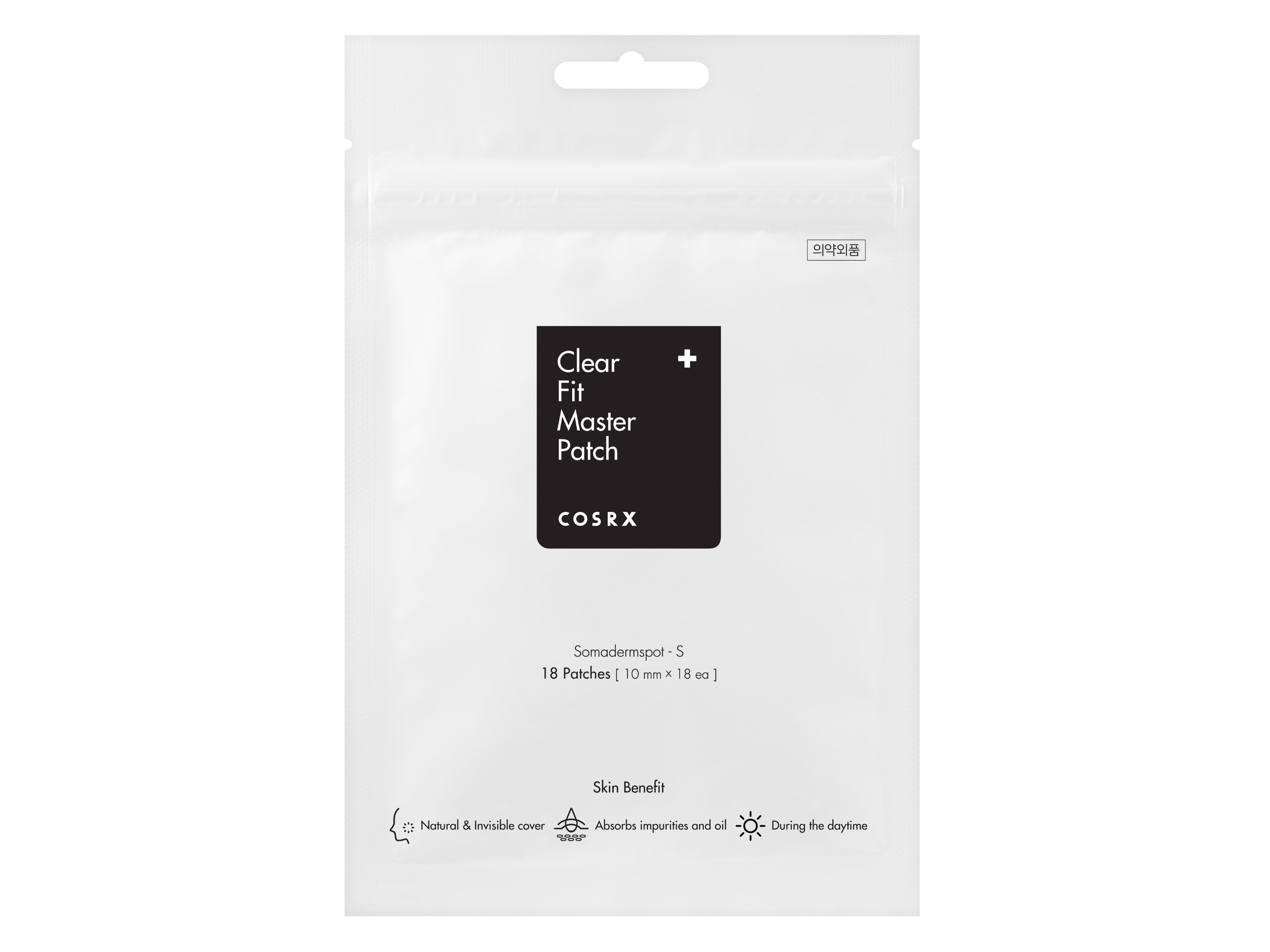 COSRX Clear Fit Master Patch, 18 stk