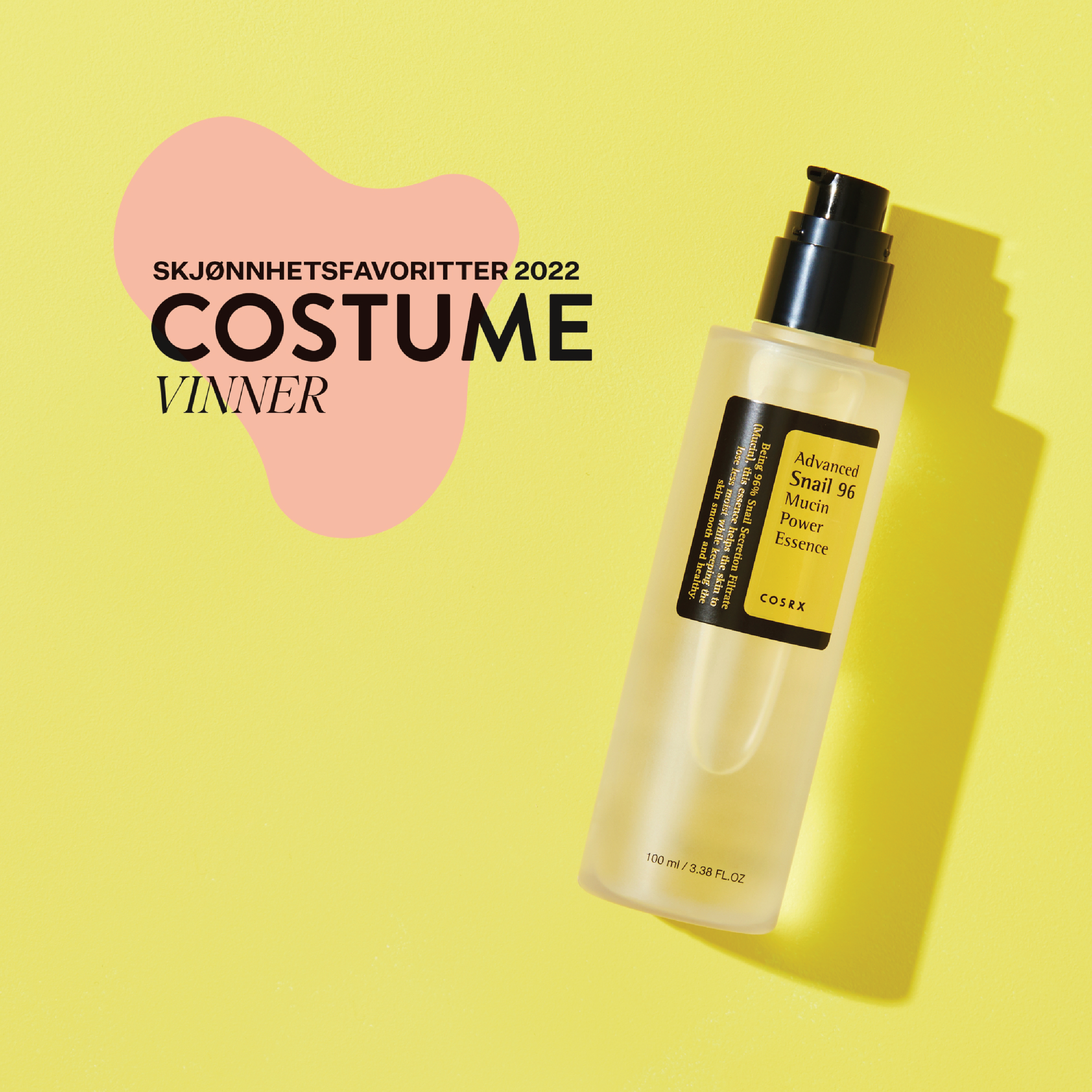 COSRX Advanced Snail 96 Mucin Power Essence, 100 ml