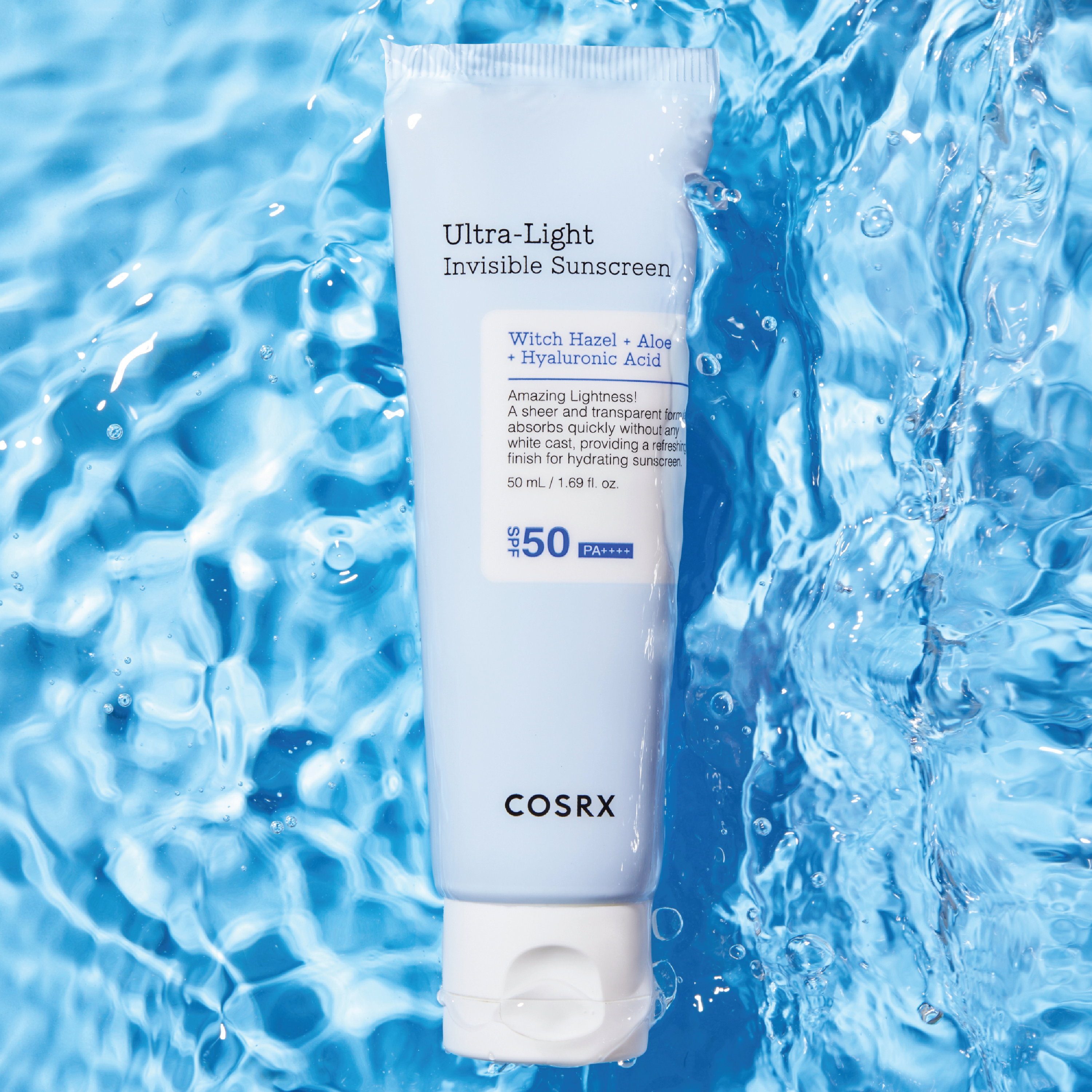 COSRX Ultra-Light Invisible Sunscreen SPF50+ PA++++, 50 ml