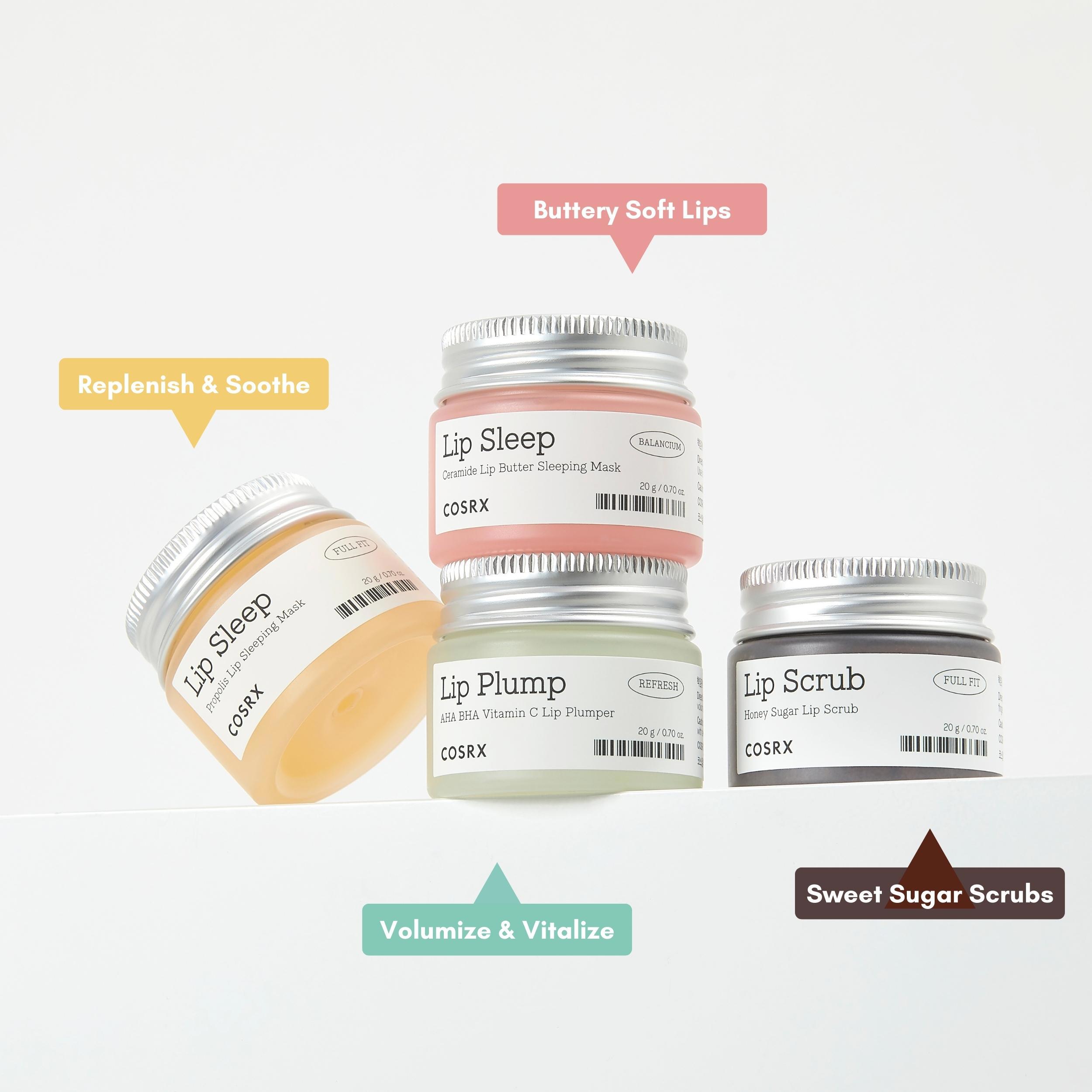 COSRX Full Fit Honey Sugar Lip Scrub, 20 g