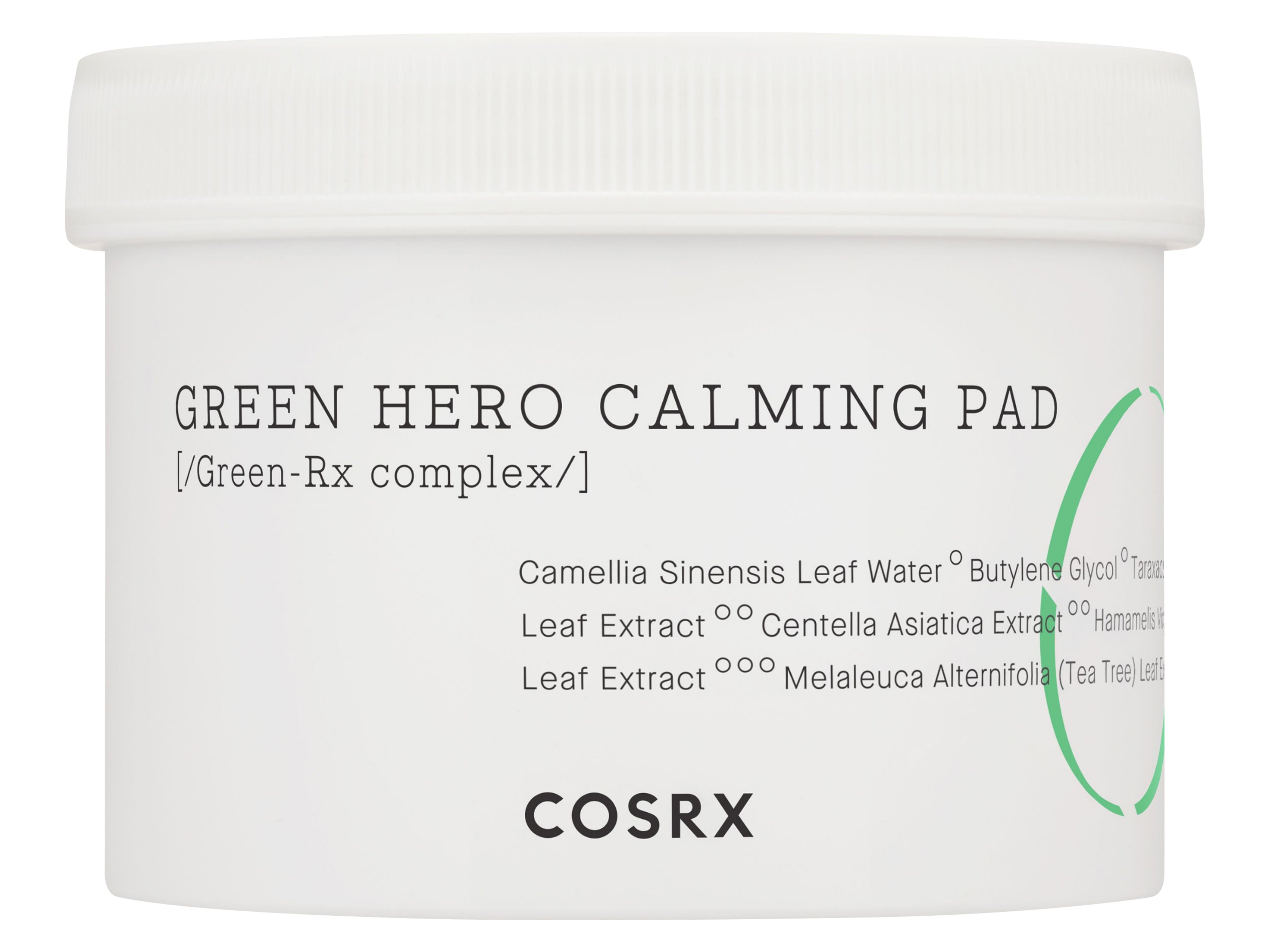 COSRX One Step Green Hero Calming Pad, 70 stk
