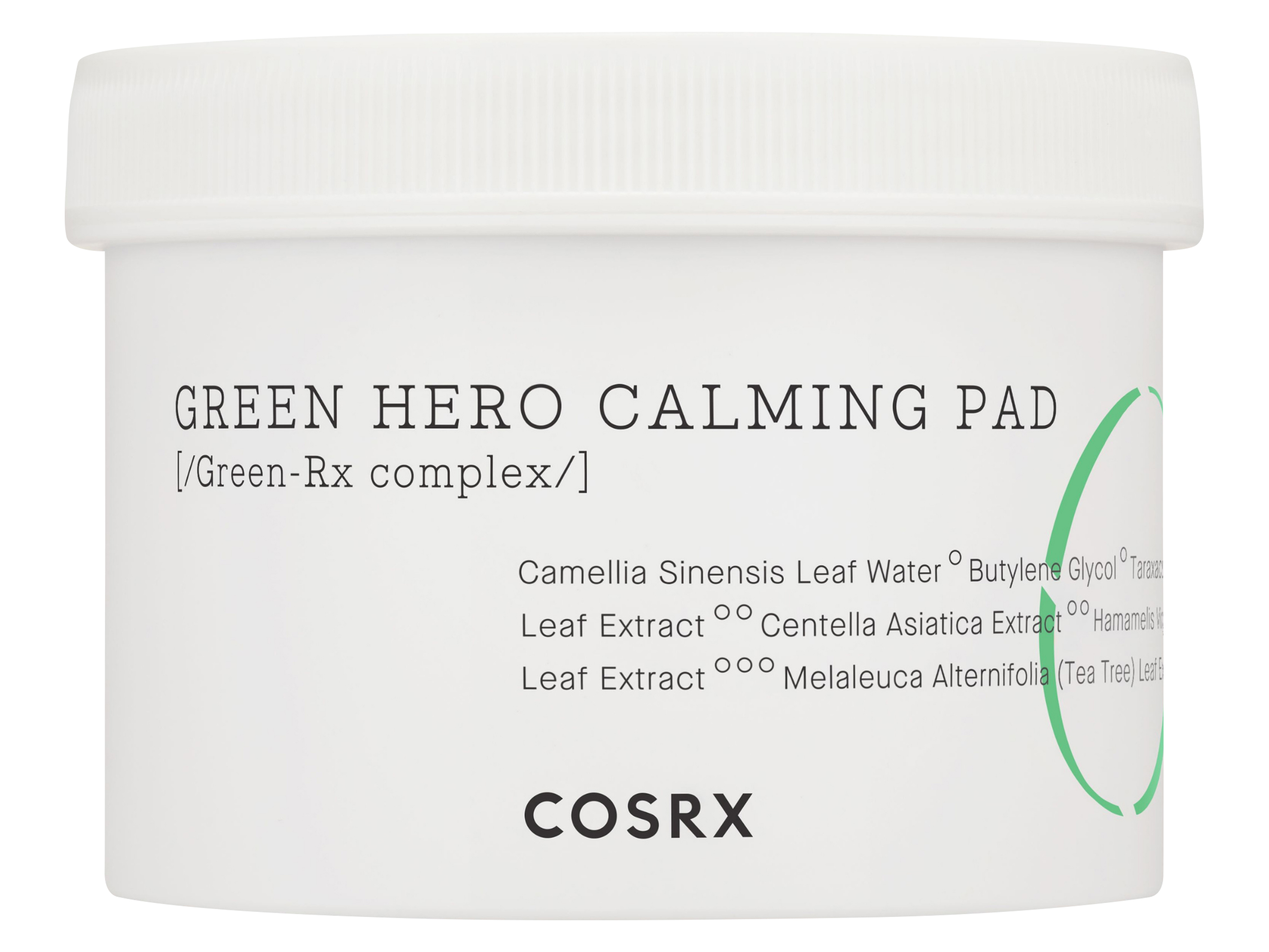 COSRX One Step Green Hero Calming Pad, 70 stk.