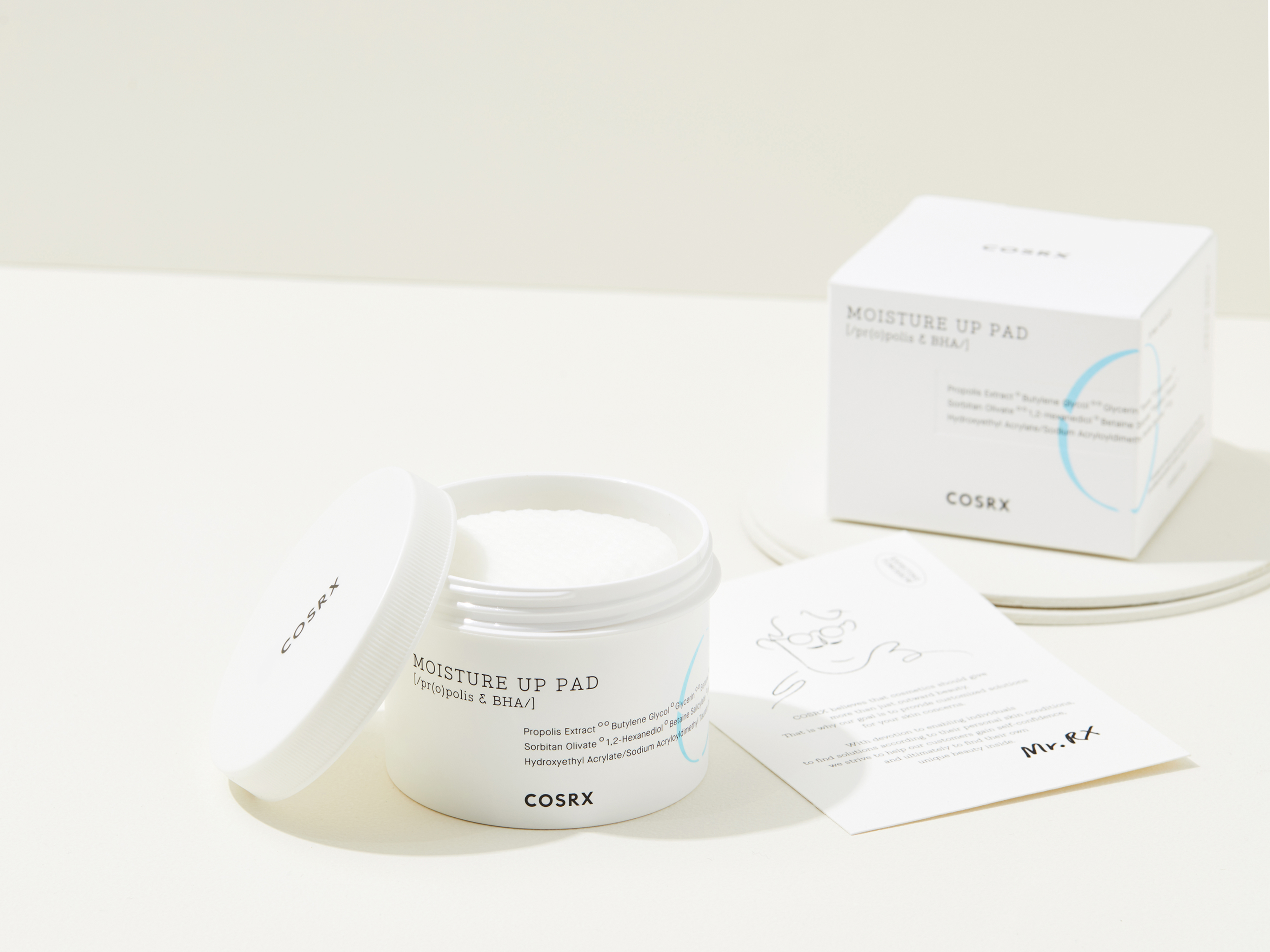 COSRX One Step Moisture Up Pad, 70 stk.