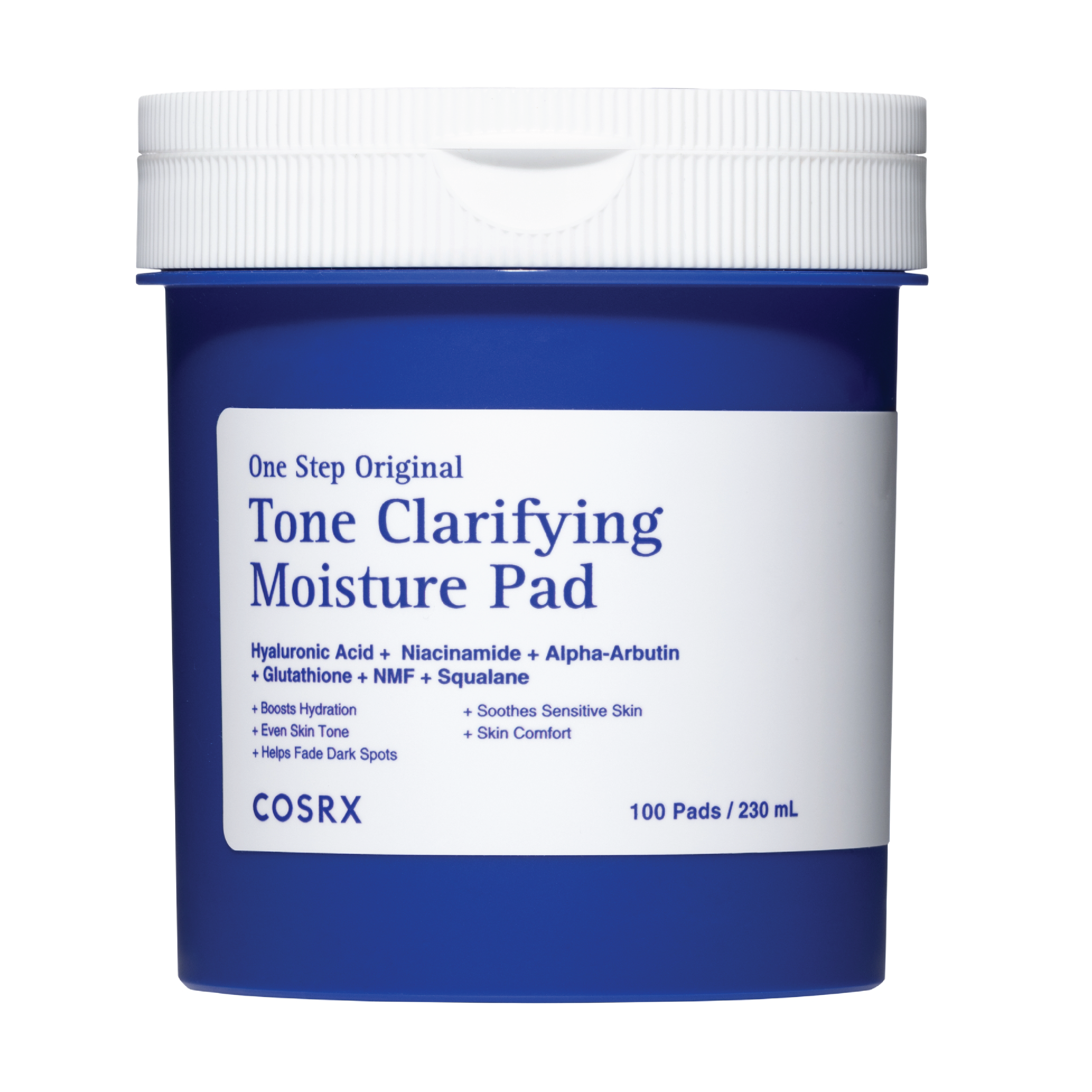 COSRX One Step Original Tone Clarifying Moisture Pad, 100 stk.