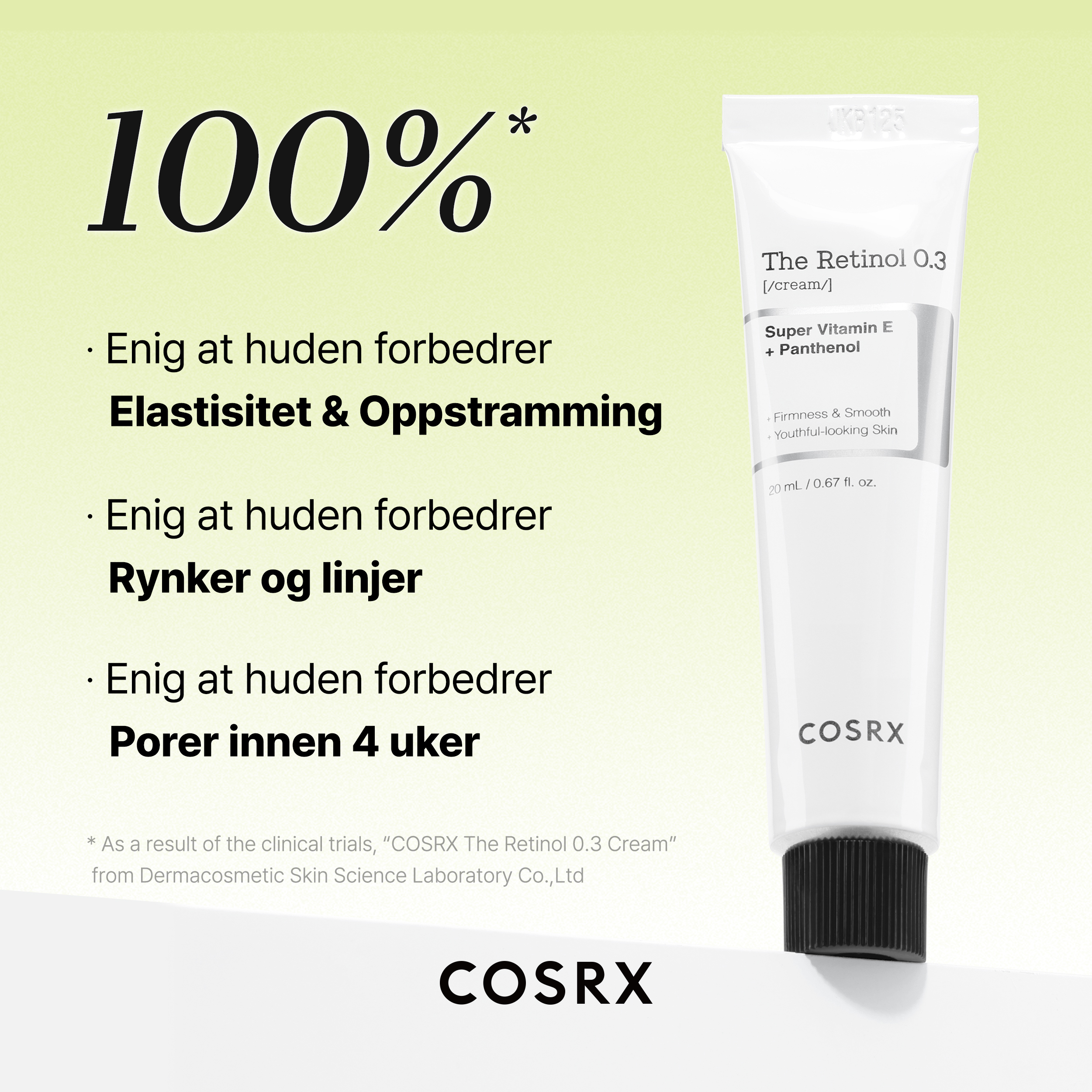 COSRX The Retinol 0.3 Cream, 20 ml
