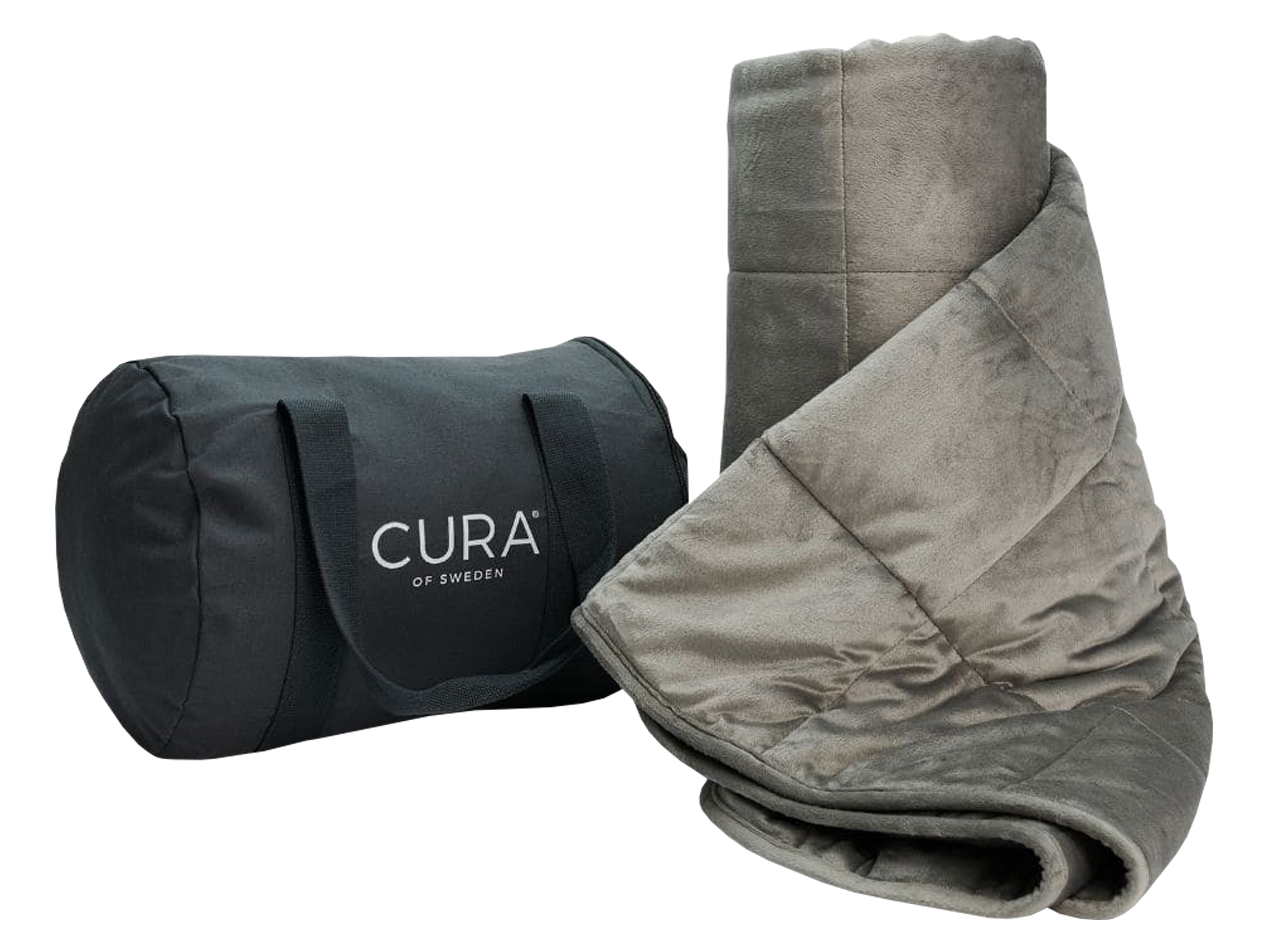 Cura Of Sweden Minky Vektteppe, Grey, 1 stk.