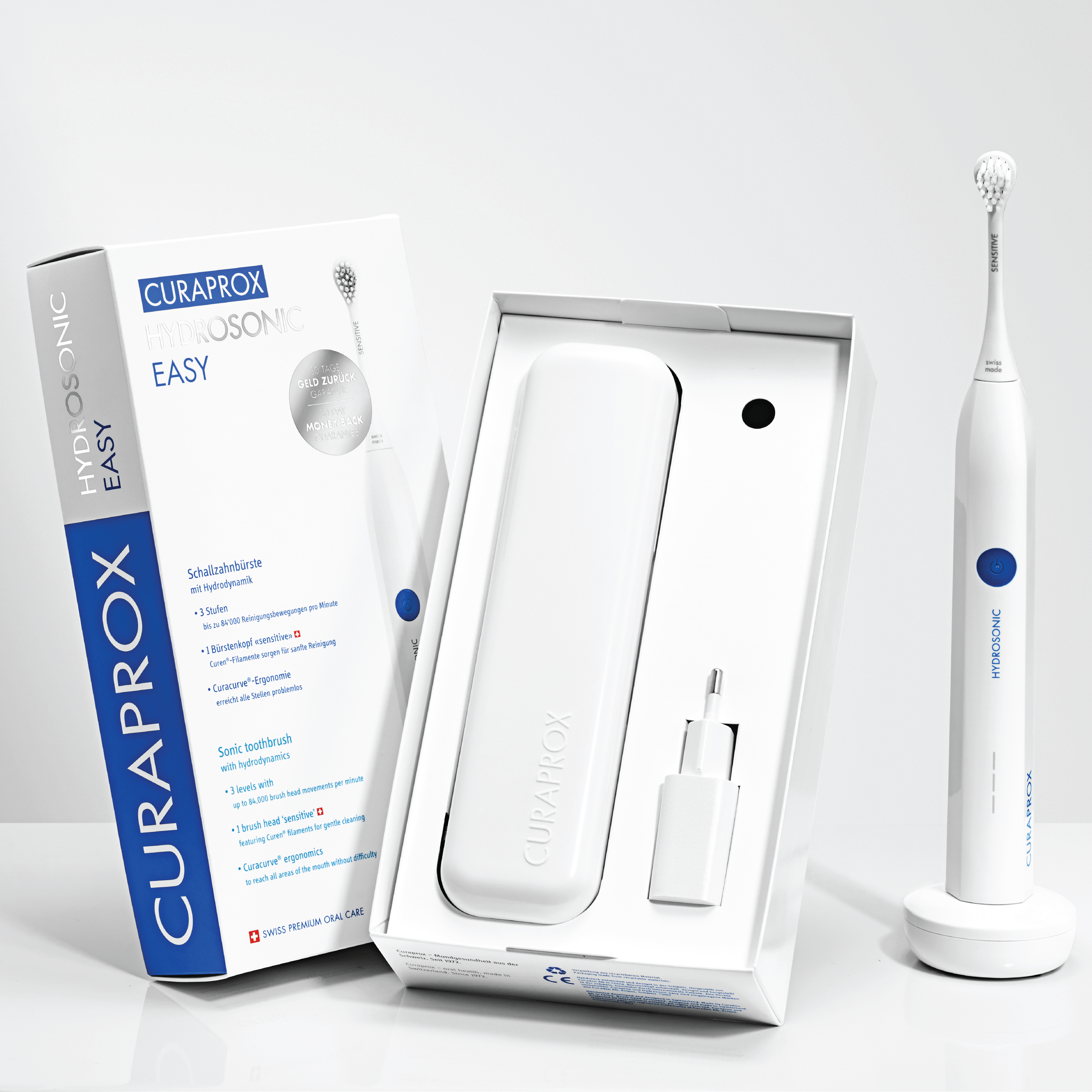 Curaprox Hydrosonic Elektrisk Tannbørste, 1 stk.