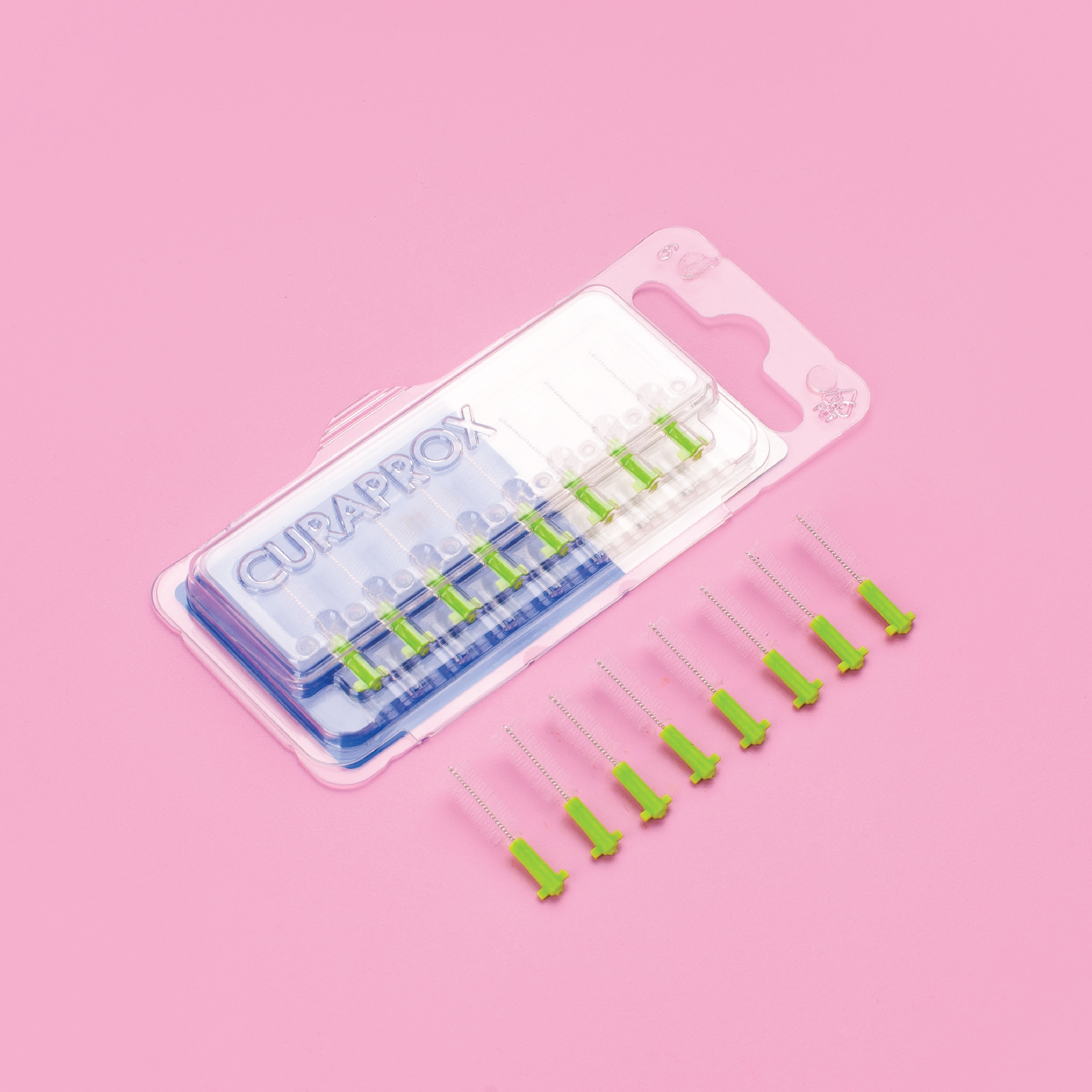 Curaprox Mellomromsbørste Refill, 1,1 mm / 5,0 mm, 8 stk.