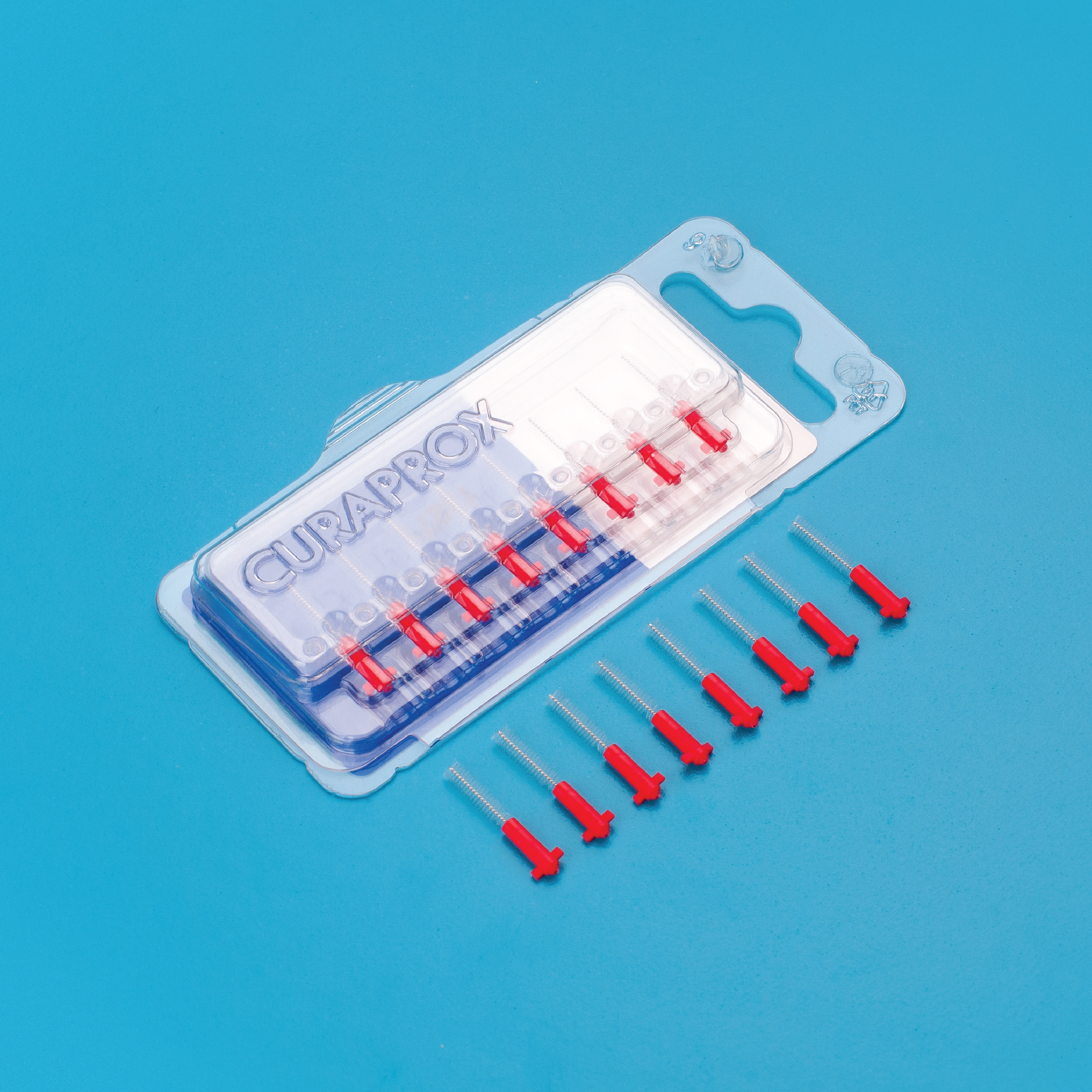 Curaprox Mellomromsbørste Refill, 0,5 mm / 2,5 mm, 8 stk.