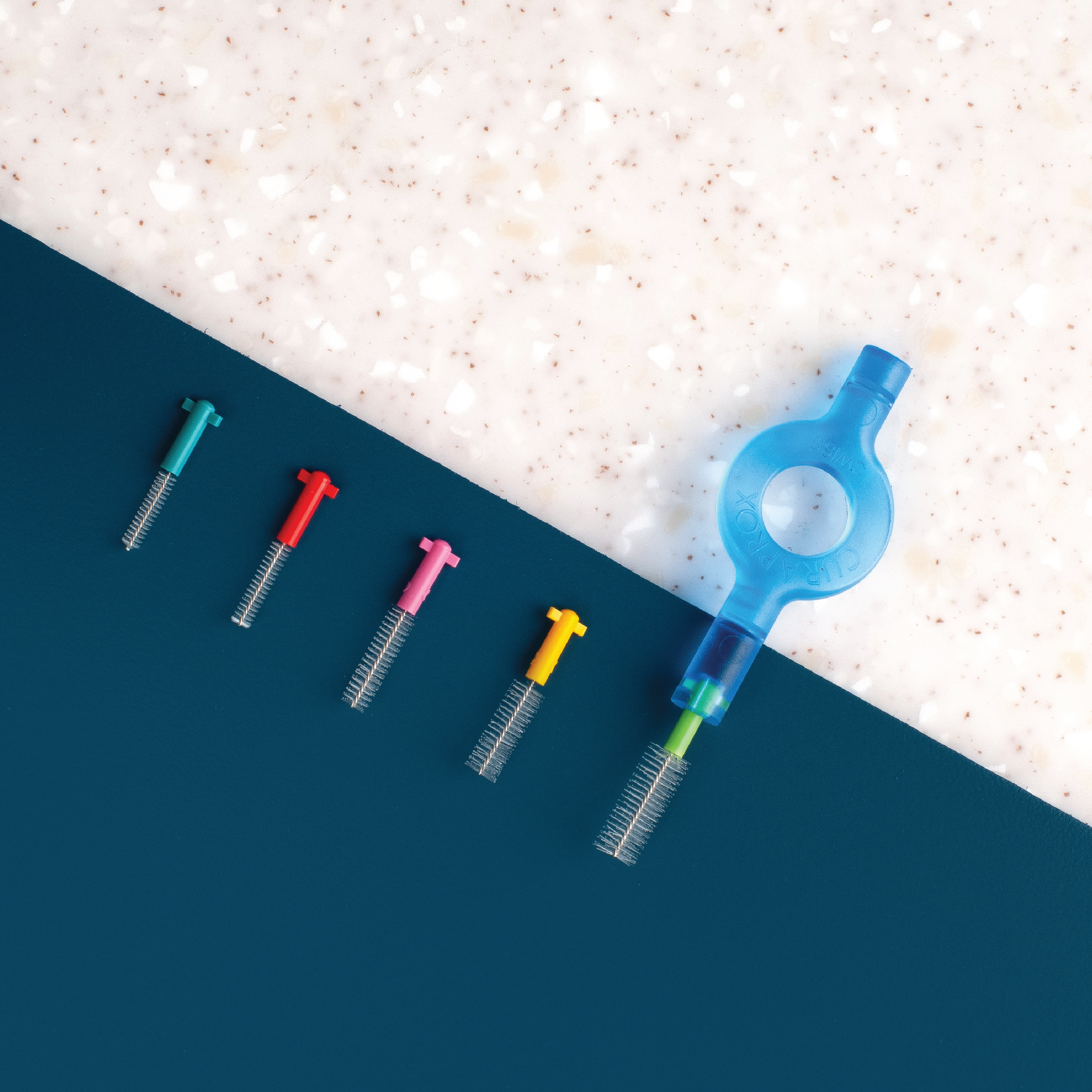 Curaprox Mellomromsbørste Startpakke, 0.8 mm / 3.2 mm, 1 stk.