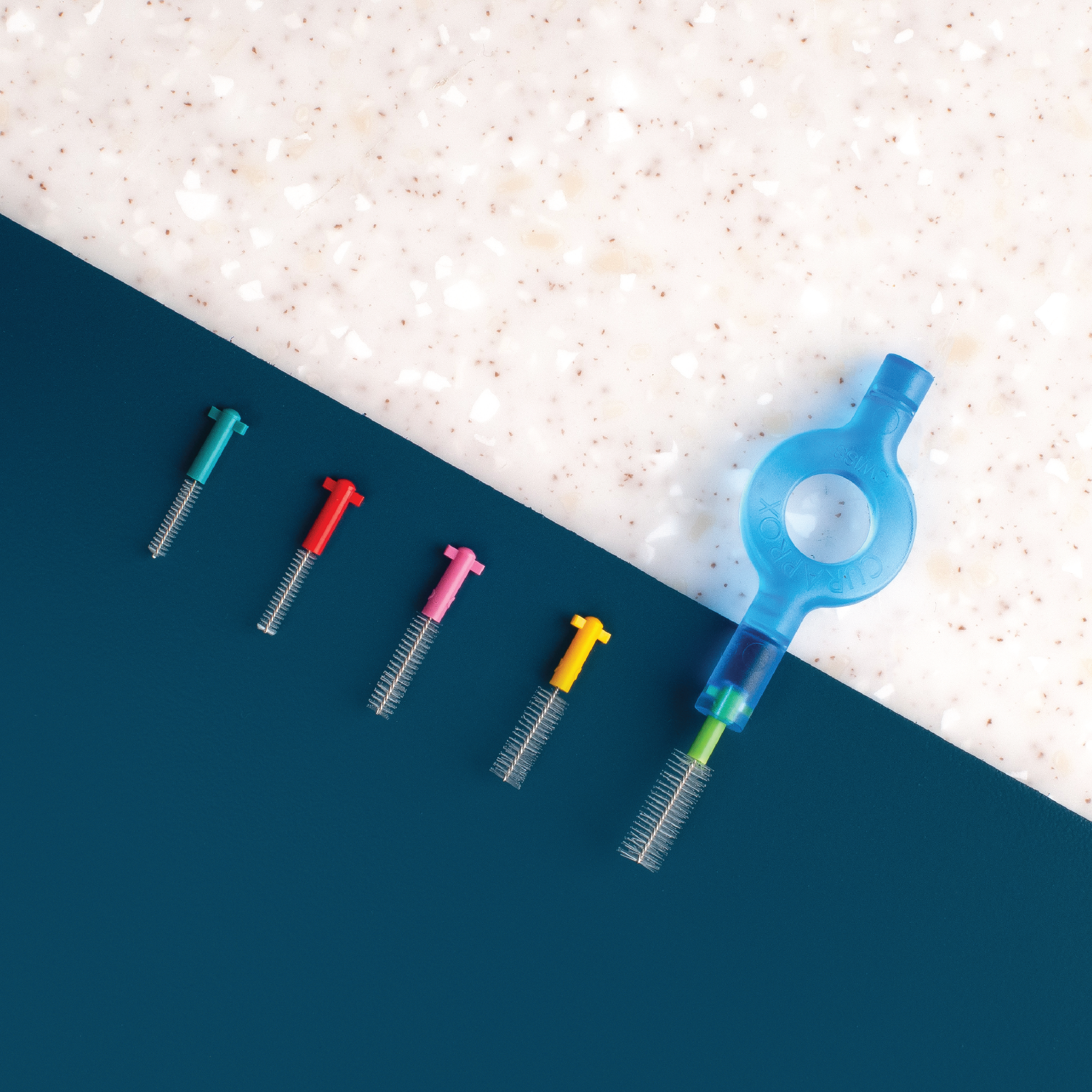 Curaprox Mellomromsbørste Startpakke, 1,1 mm / 5,0 mm, 1 stk.