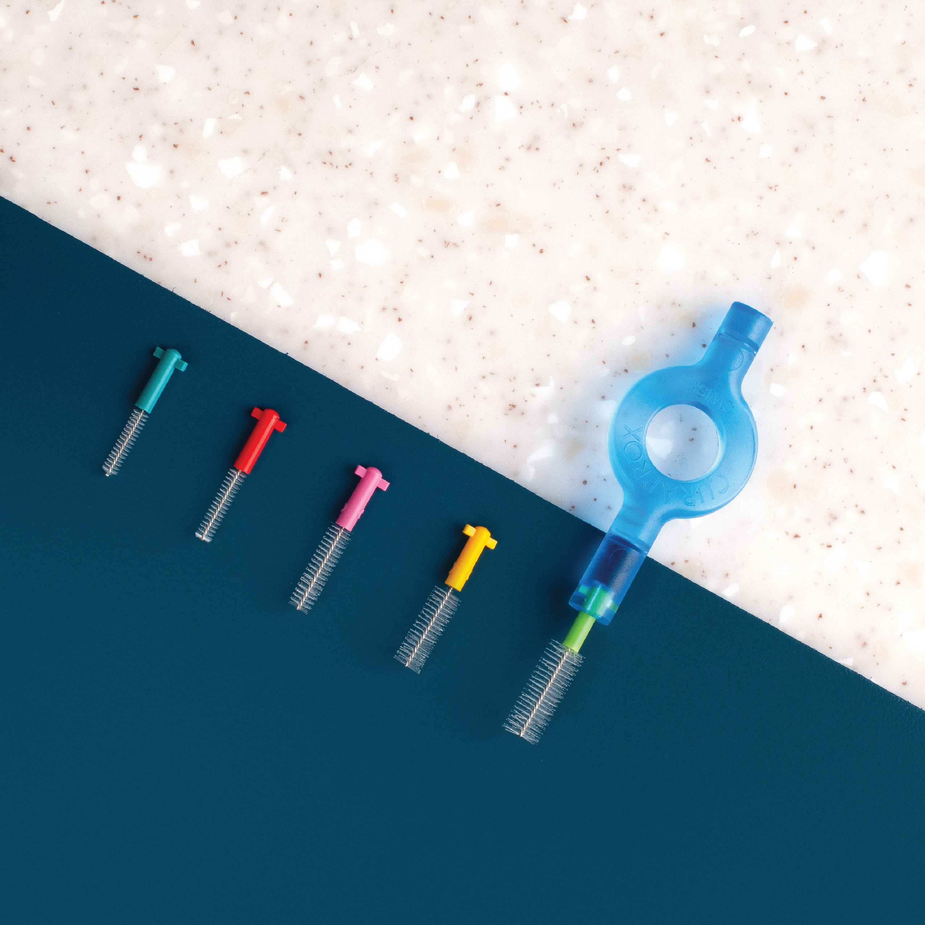 Curaprox Mellomromsbørste Startpakke, 0,6 mm / 2,2 mm, 1 stk.