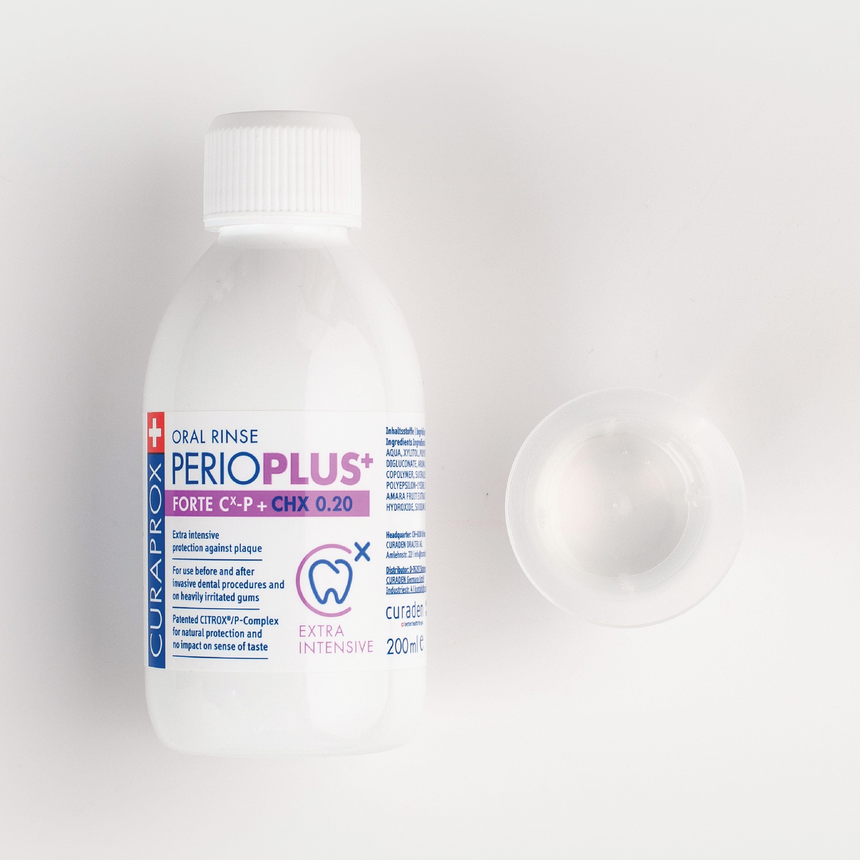 Curaprox Perio +Forte Munnskyll, 200 ml