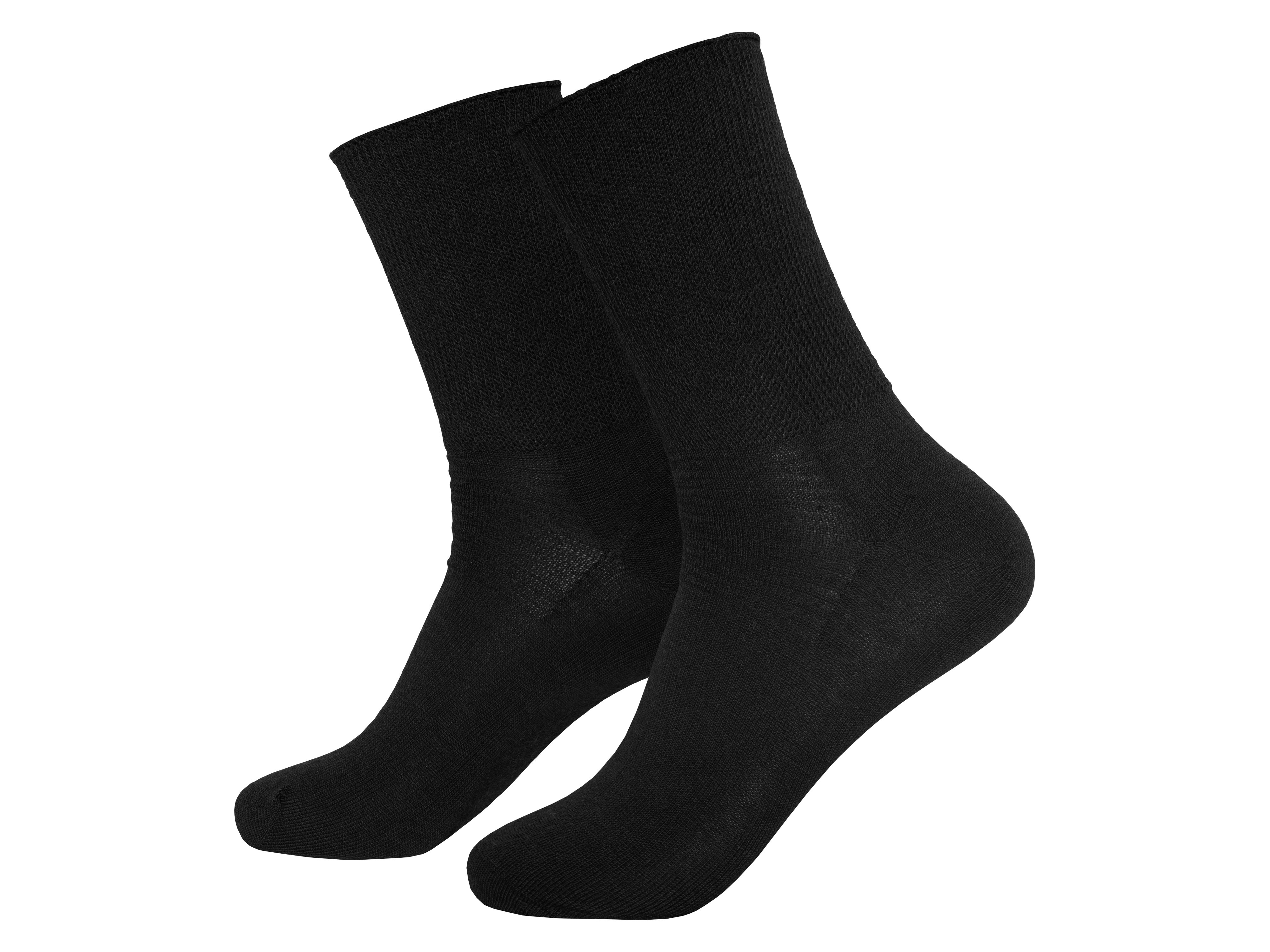 CutLoose Wool Sock Black, Størrelse 40-43, 1 par.