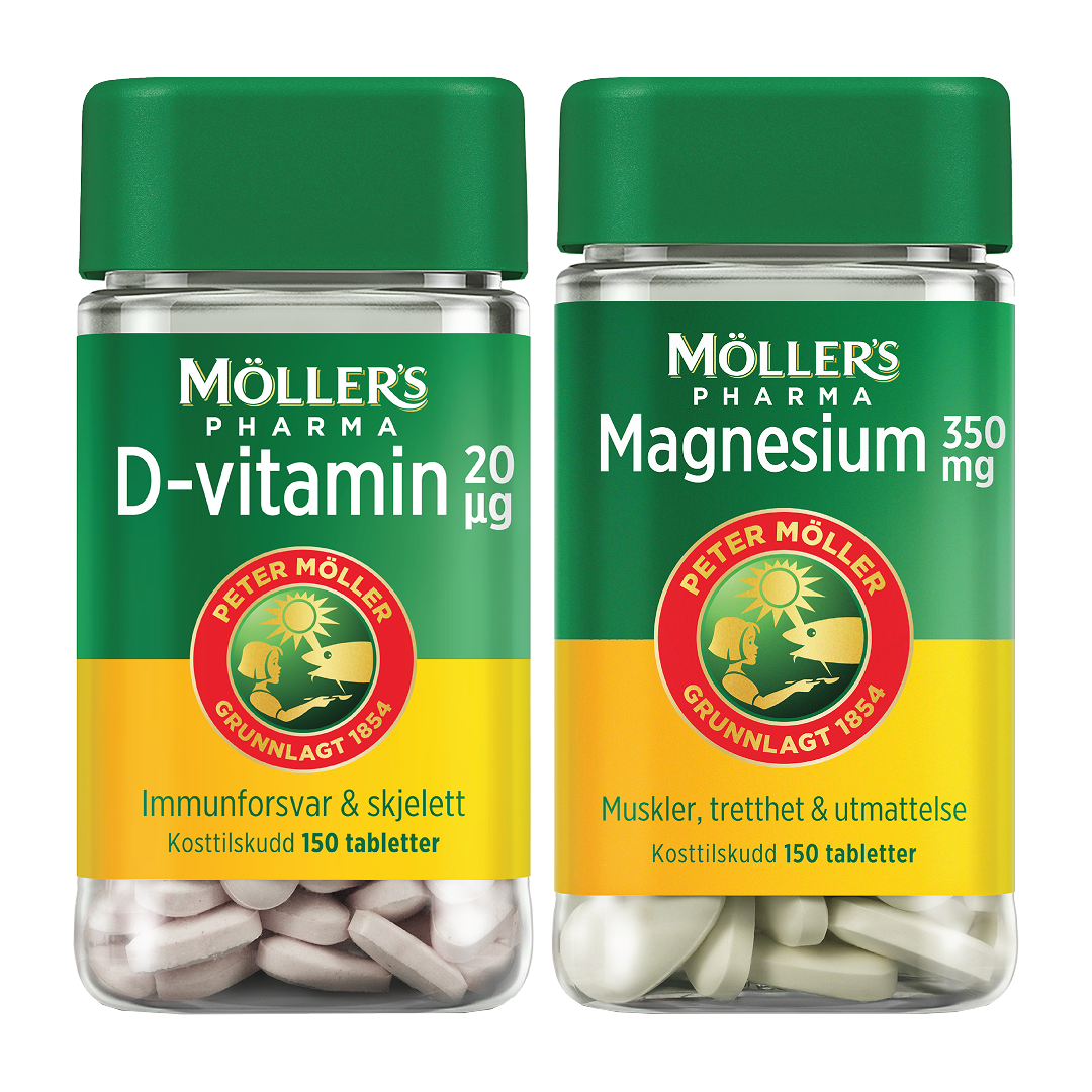 D-vitamin 20 µg + Magnesium