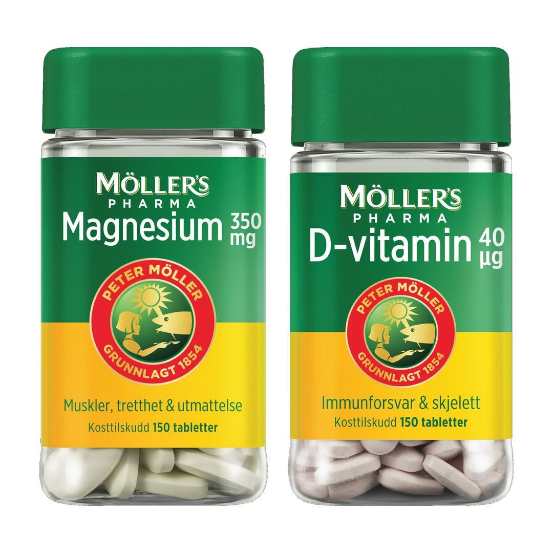 D-vitamin 40 µg + Magnesium