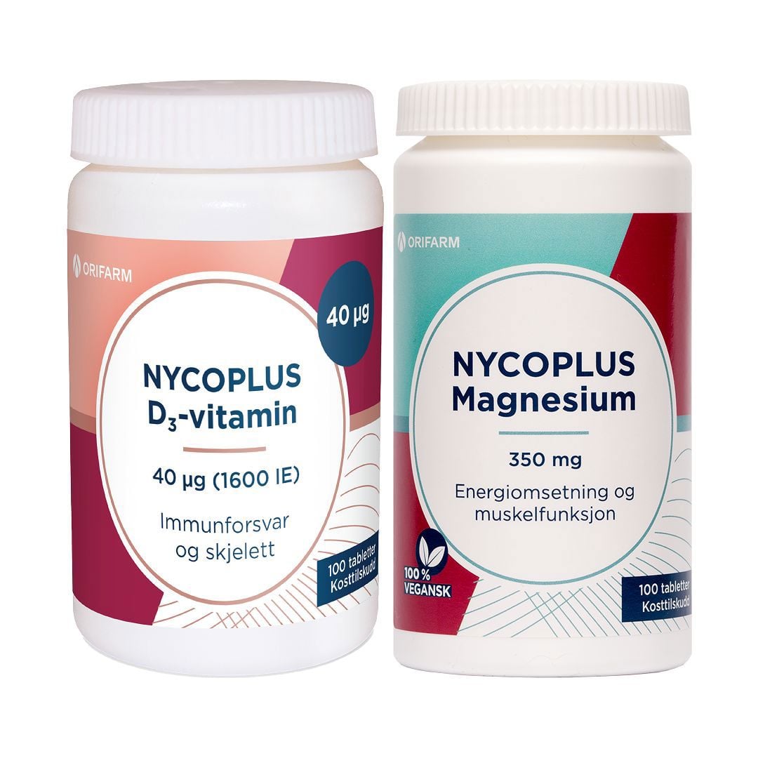 D3-vitamin 40 µg + Magnesium