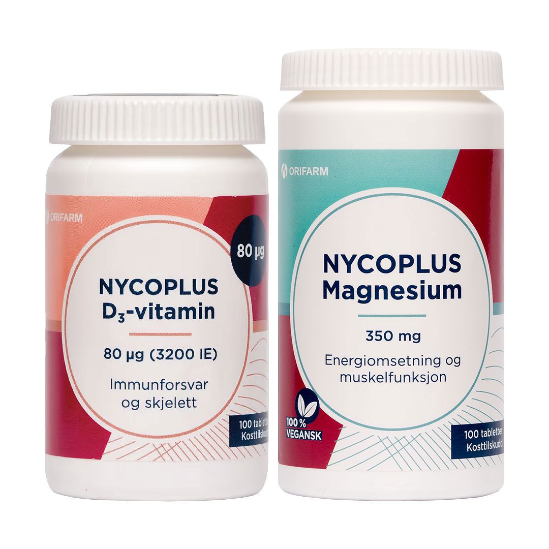 D3-vitamin 80 µg + Magnesium