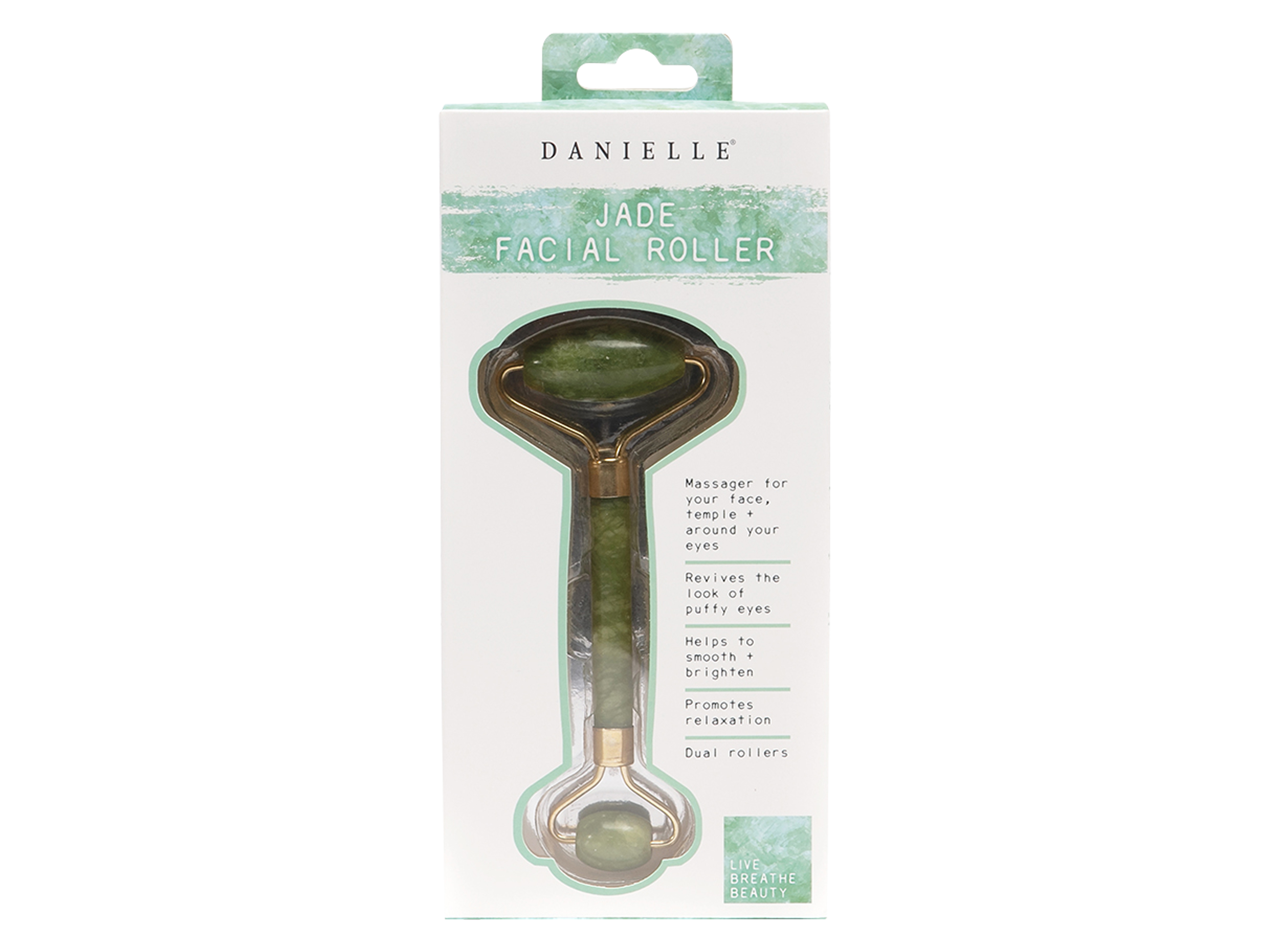 Danielle Jade Dual-Sided Facial Roller, 1 stk