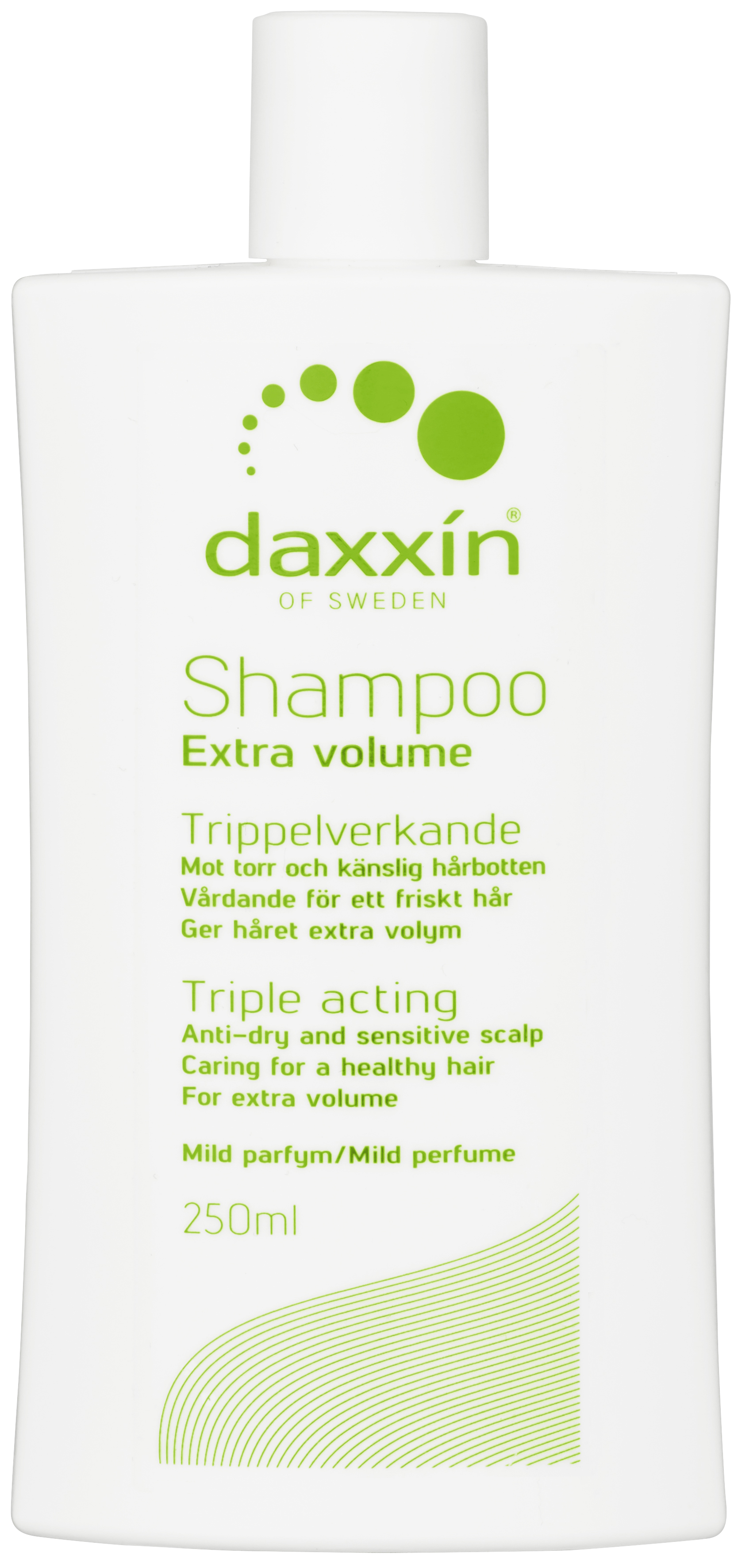 Daxxin Daxxin Shampoo Extra Volume, Flaske 250ml
