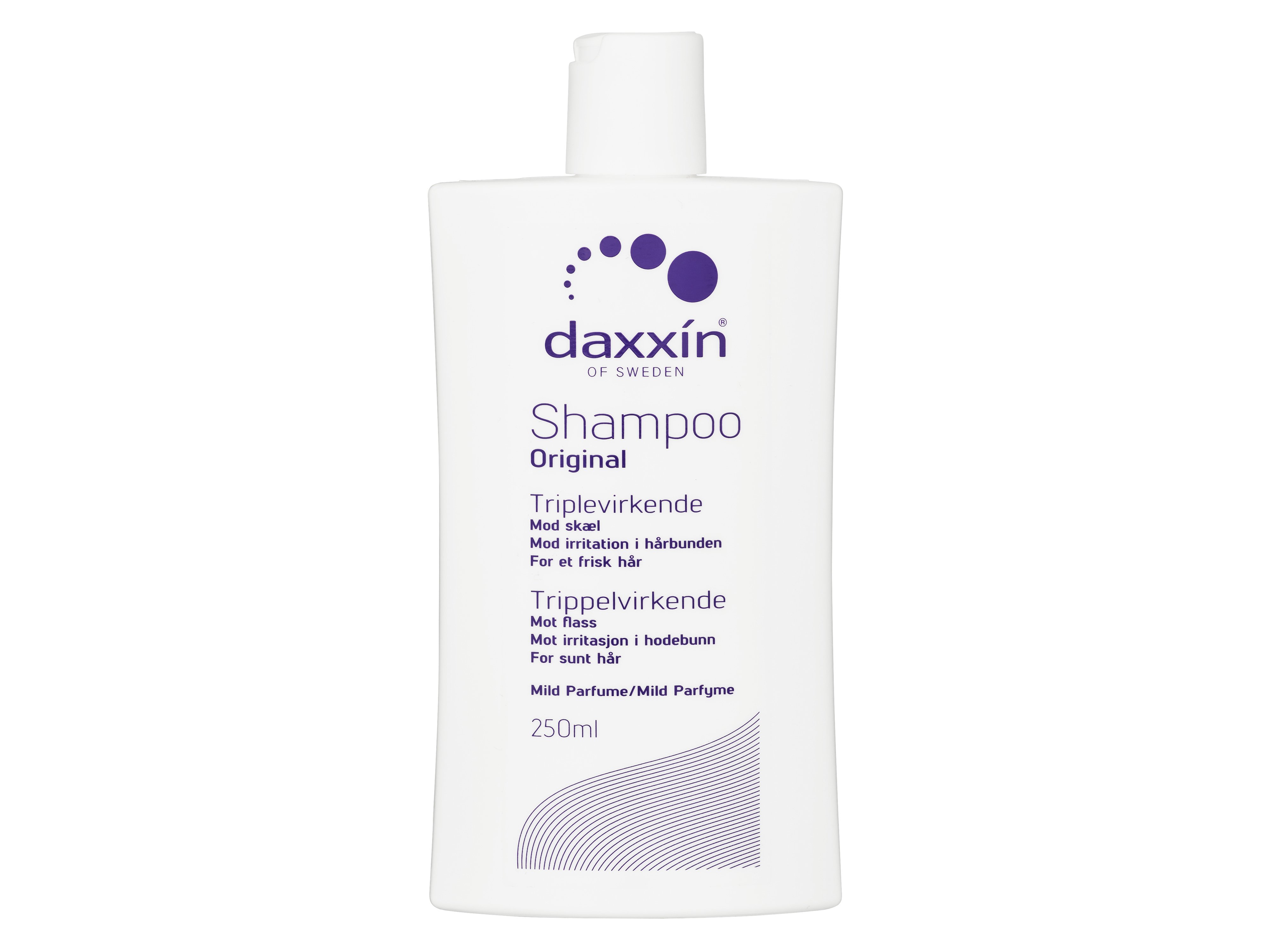 Daxxin Shampoo Trippelvirkende m/p, 250 ml