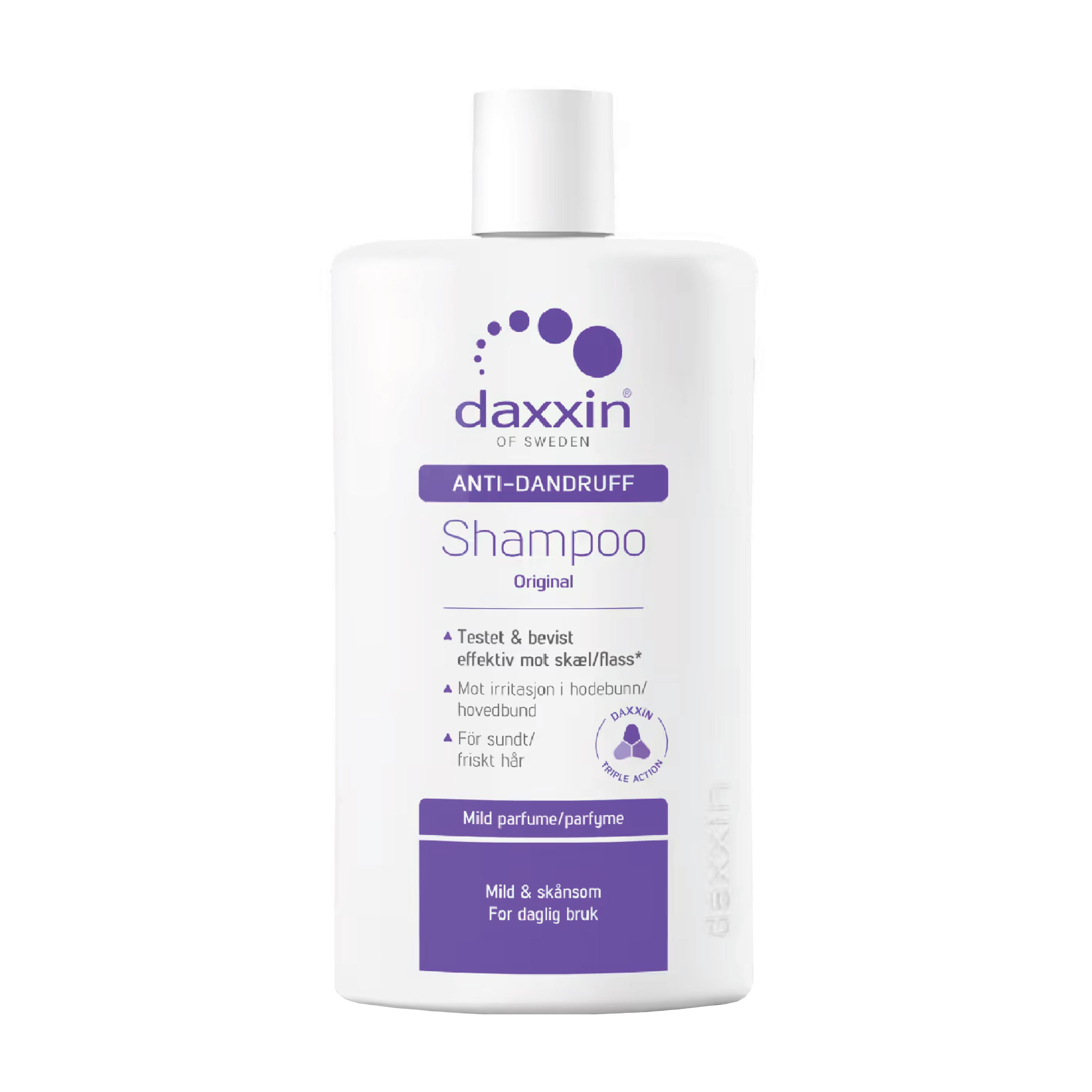 nyse forretning Hen imod Daxxin Shampoo Trippelvirkende m/p, 250 ml - Hårpleie - Farmasiet.no